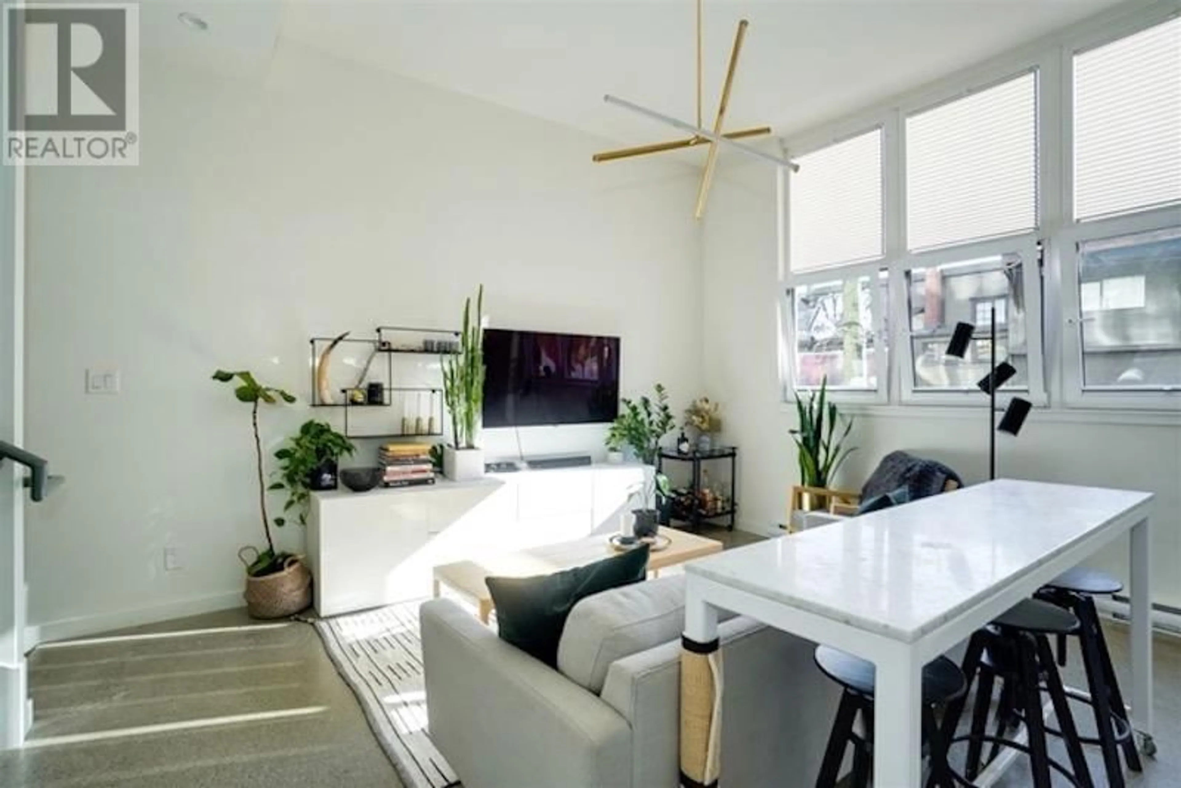 Living room with furniture, unknown for 203 - 150 CORDOVA STREET, Vancouver British Columbia V6A0E7