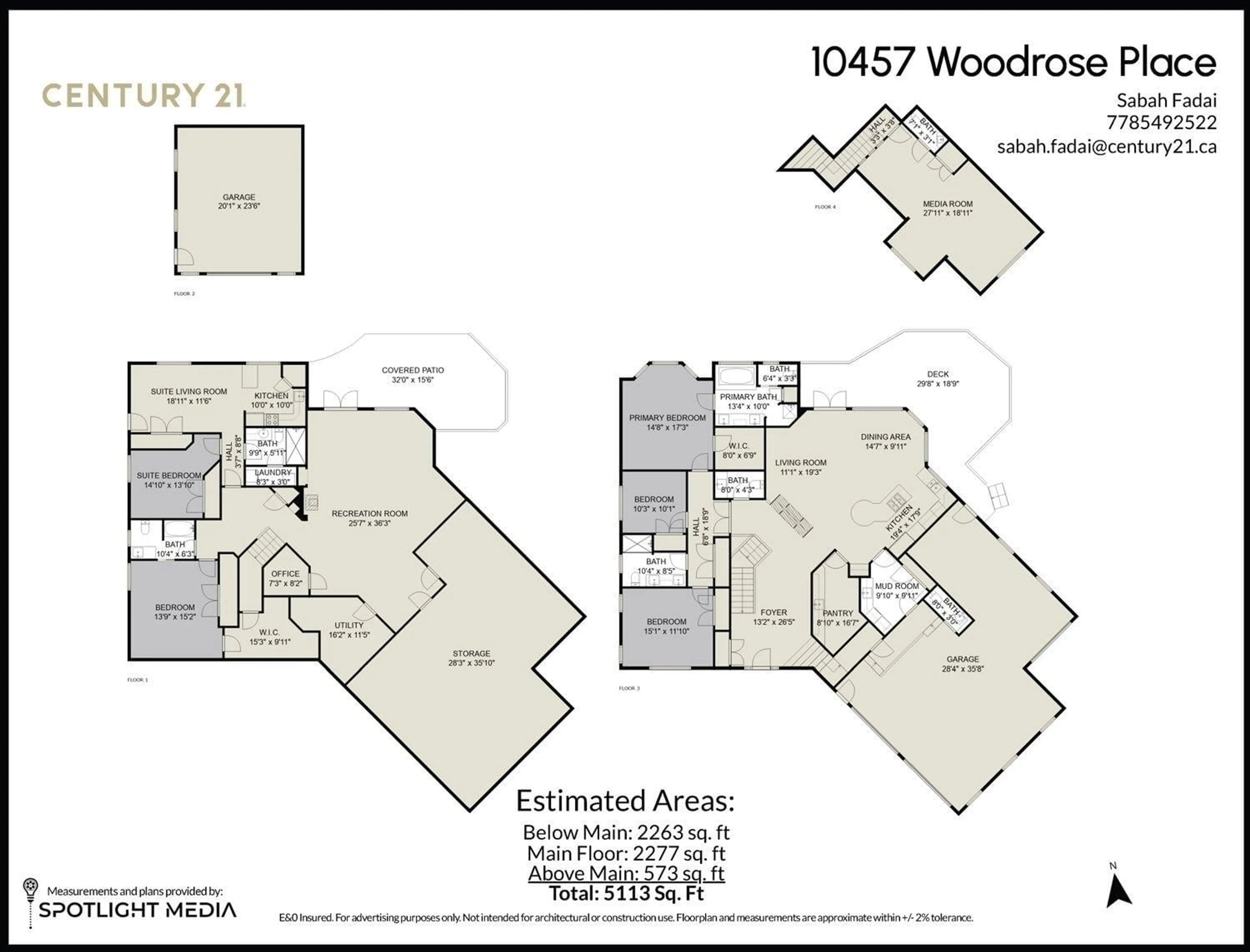 Floor plan for 10457 WOODROSE PLACE, Rosedale British Columbia V0X1X1