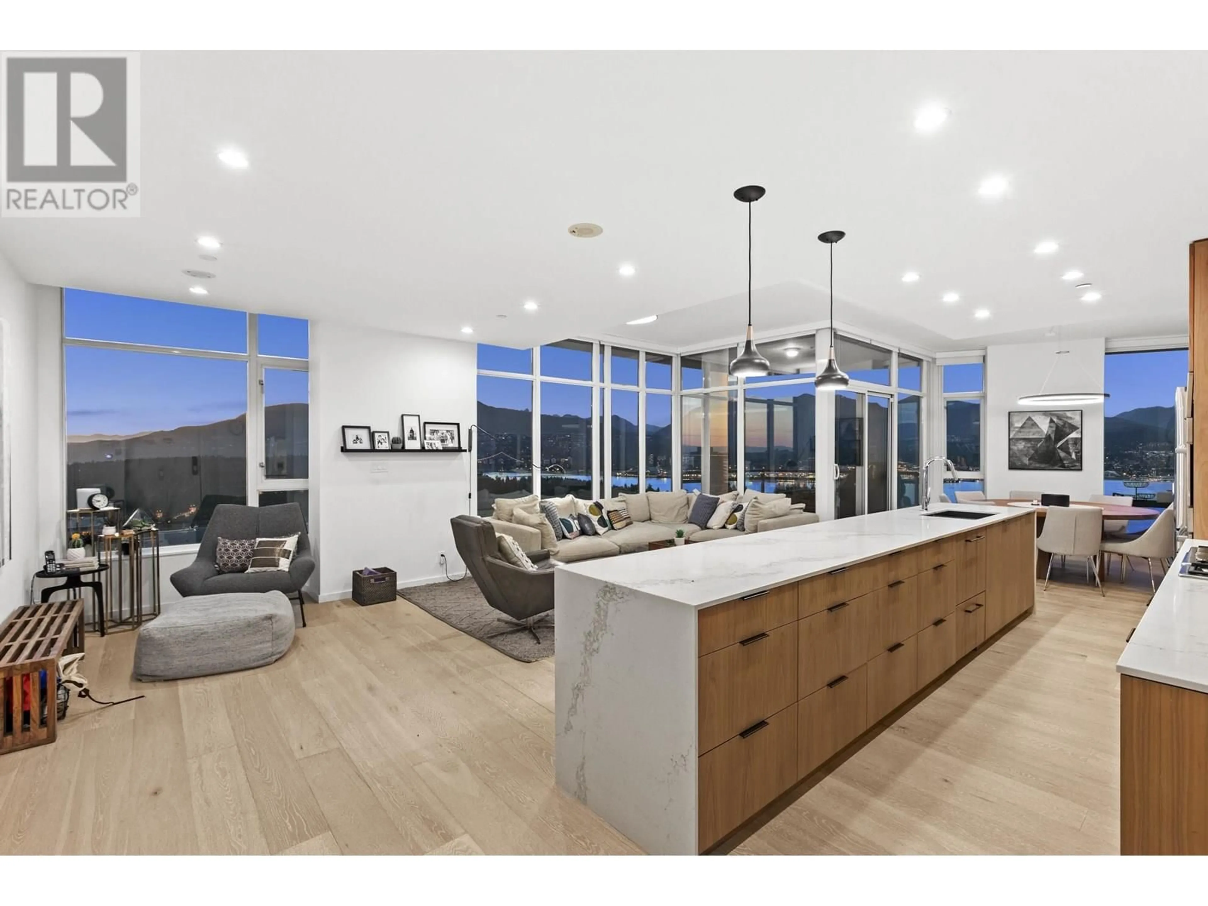 Open concept kitchen, unknown for 3701 - 1211 MELVILLE STREET, Vancouver British Columbia V6E0A7