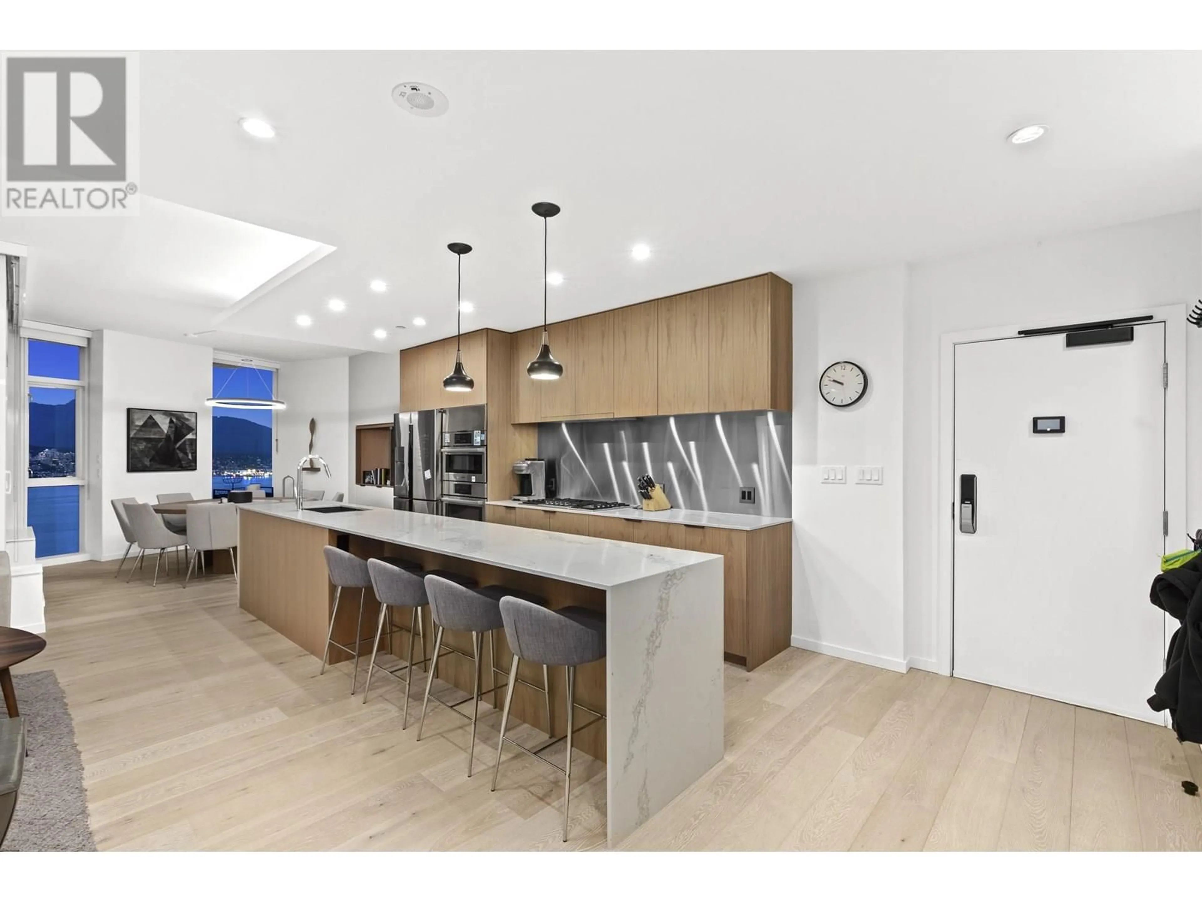 Open concept kitchen, unknown for 3701 - 1211 MELVILLE STREET, Vancouver British Columbia V6E0A7
