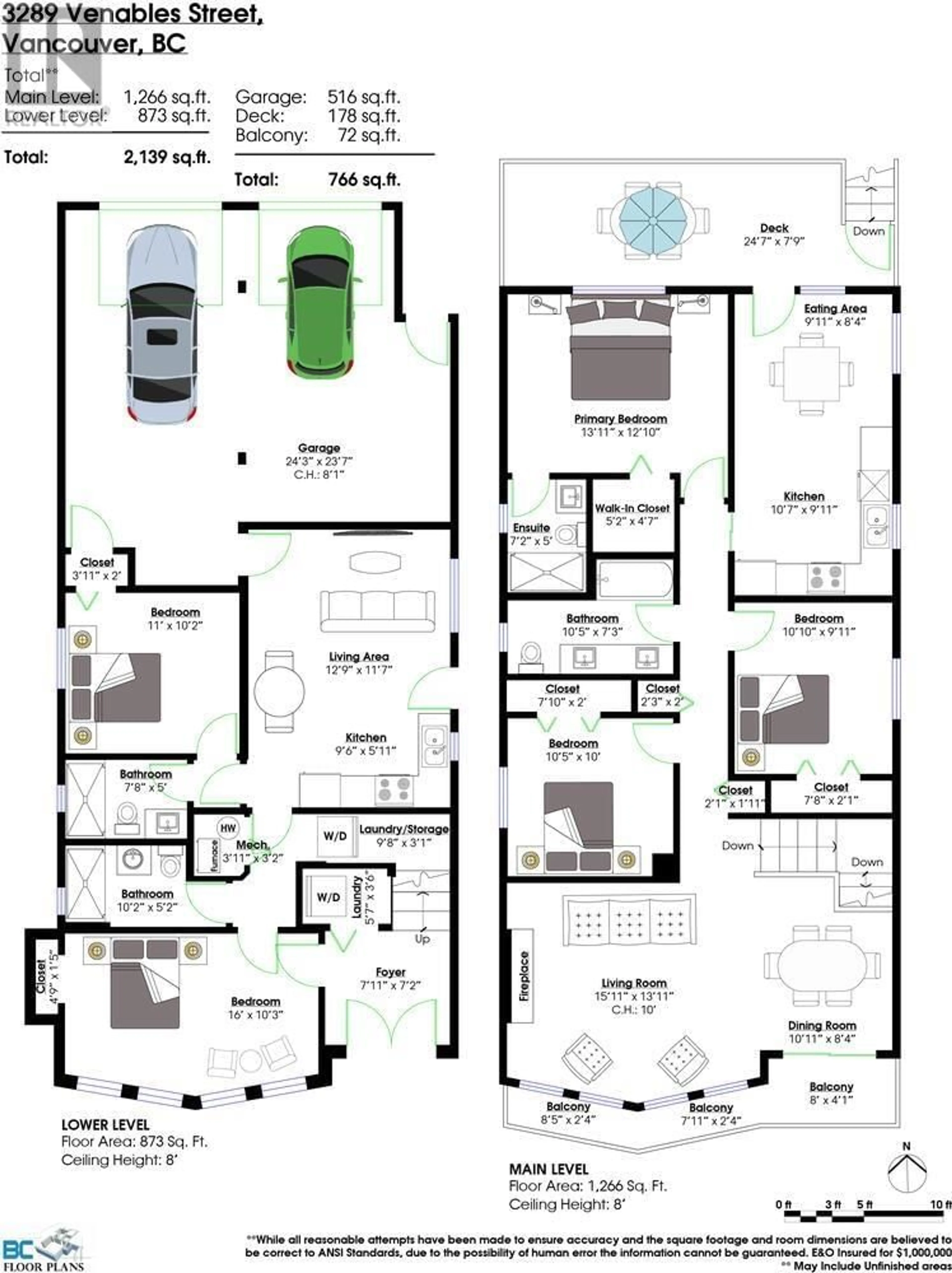 Floor plan for 3289 VENABLES STREET, Vancouver British Columbia V5K2S5