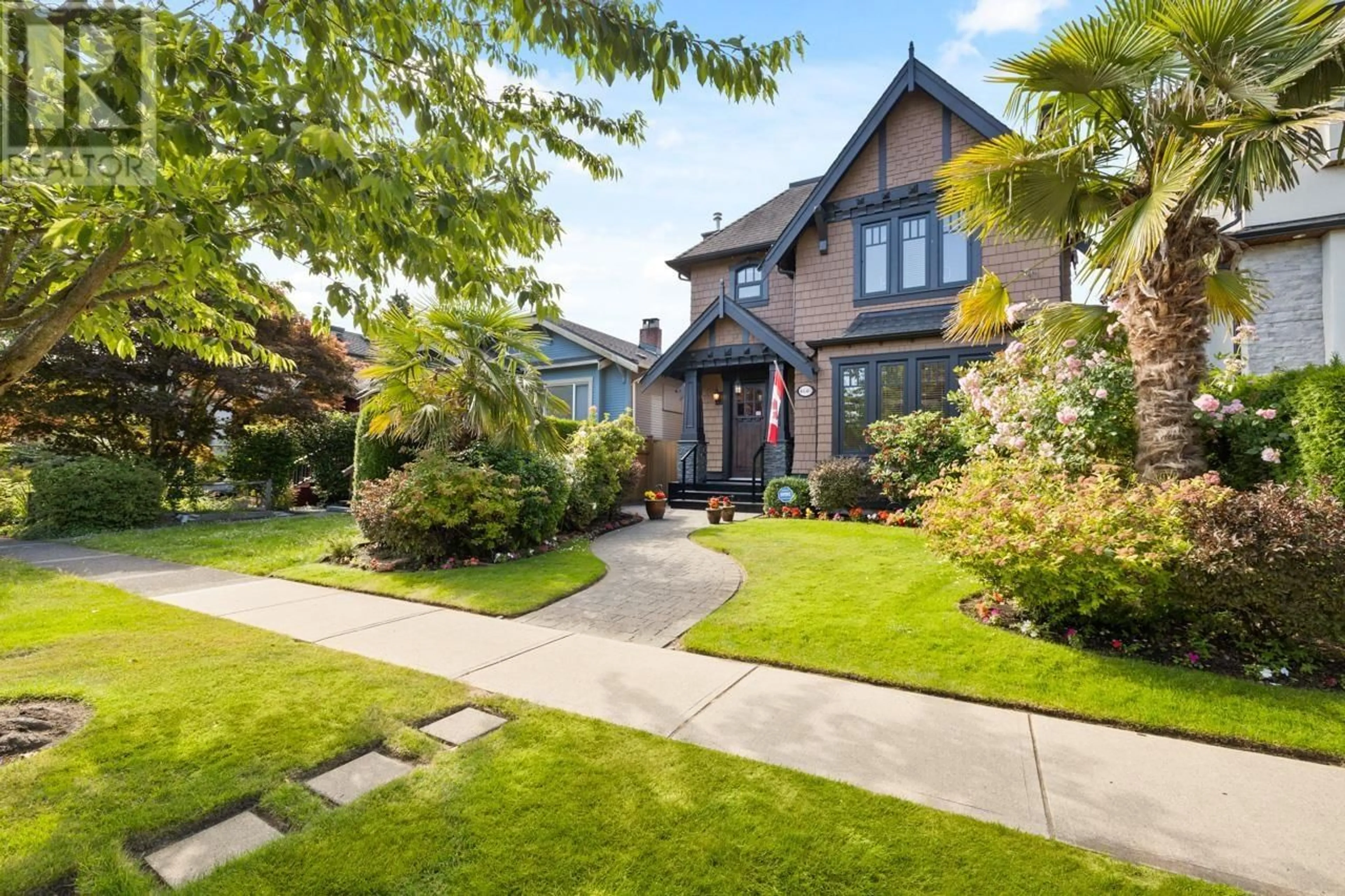 Home with brick exterior material, street for 4640 7TH AVENUE, Vancouver British Columbia V6R1X5