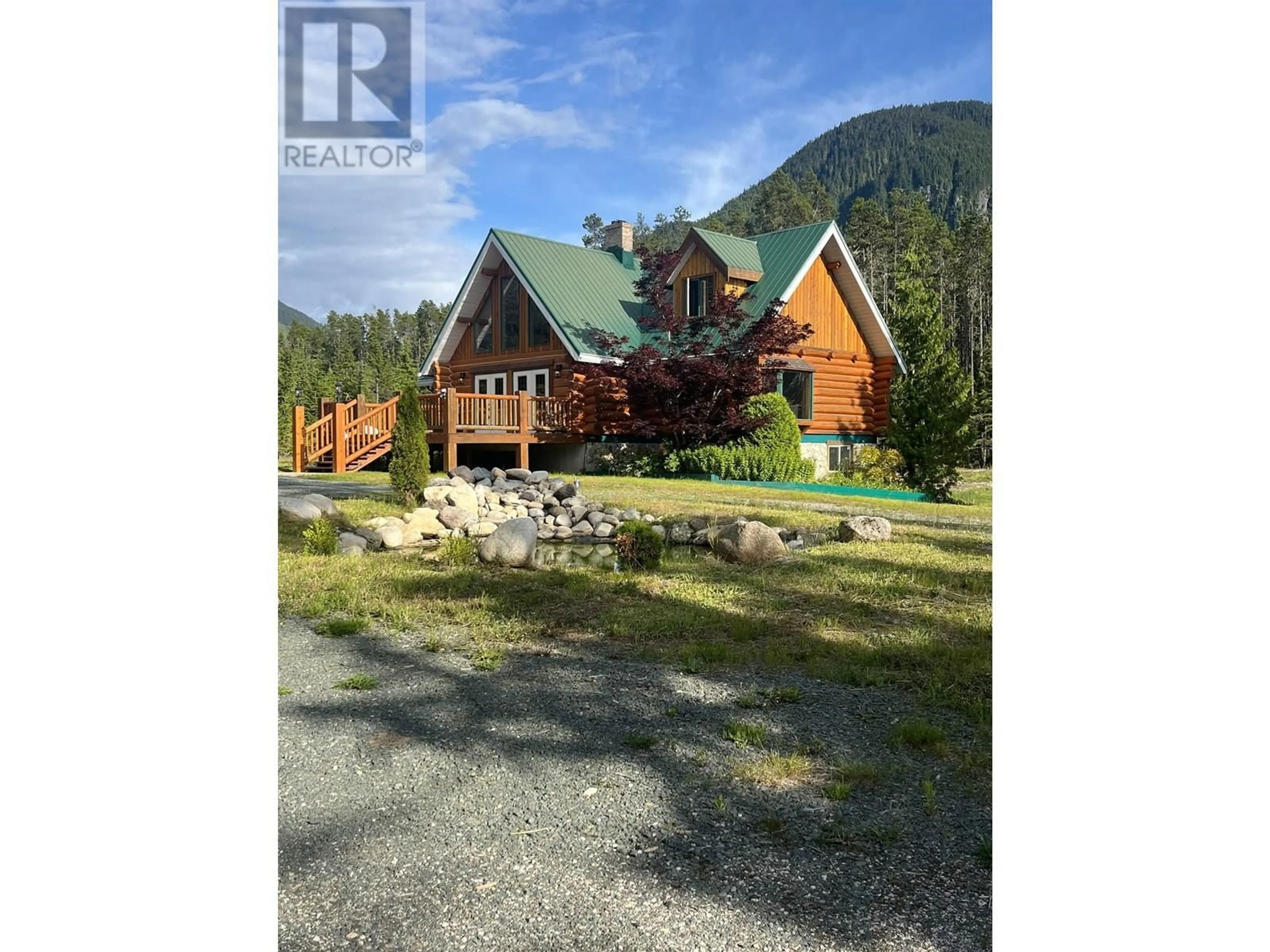 A pic from outside/outdoor area/front of a property/back of a property/a pic from drone, water/lake/river/ocean view for 3101 SOLOMON WAY, Terrace British Columbia V8G0G5