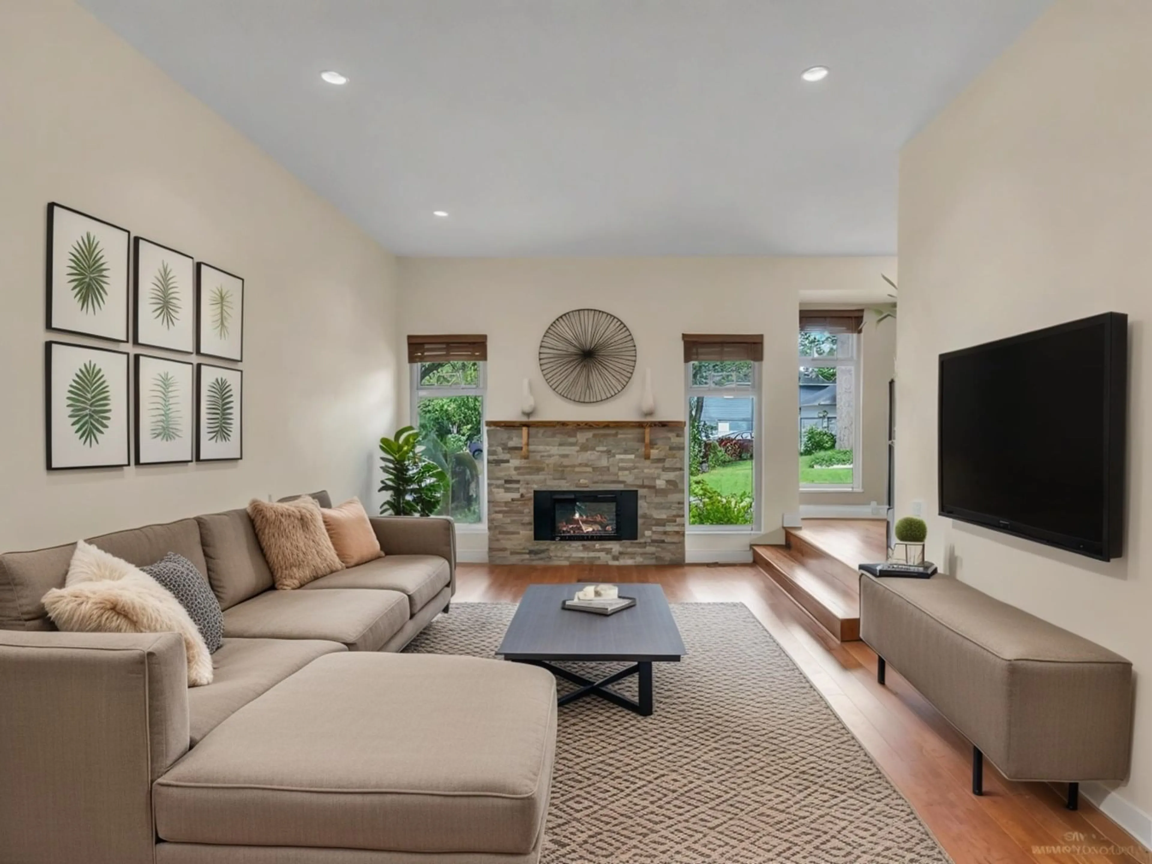 Living room with furniture, unknown for 12966 61B, Surrey British Columbia V3X3G5