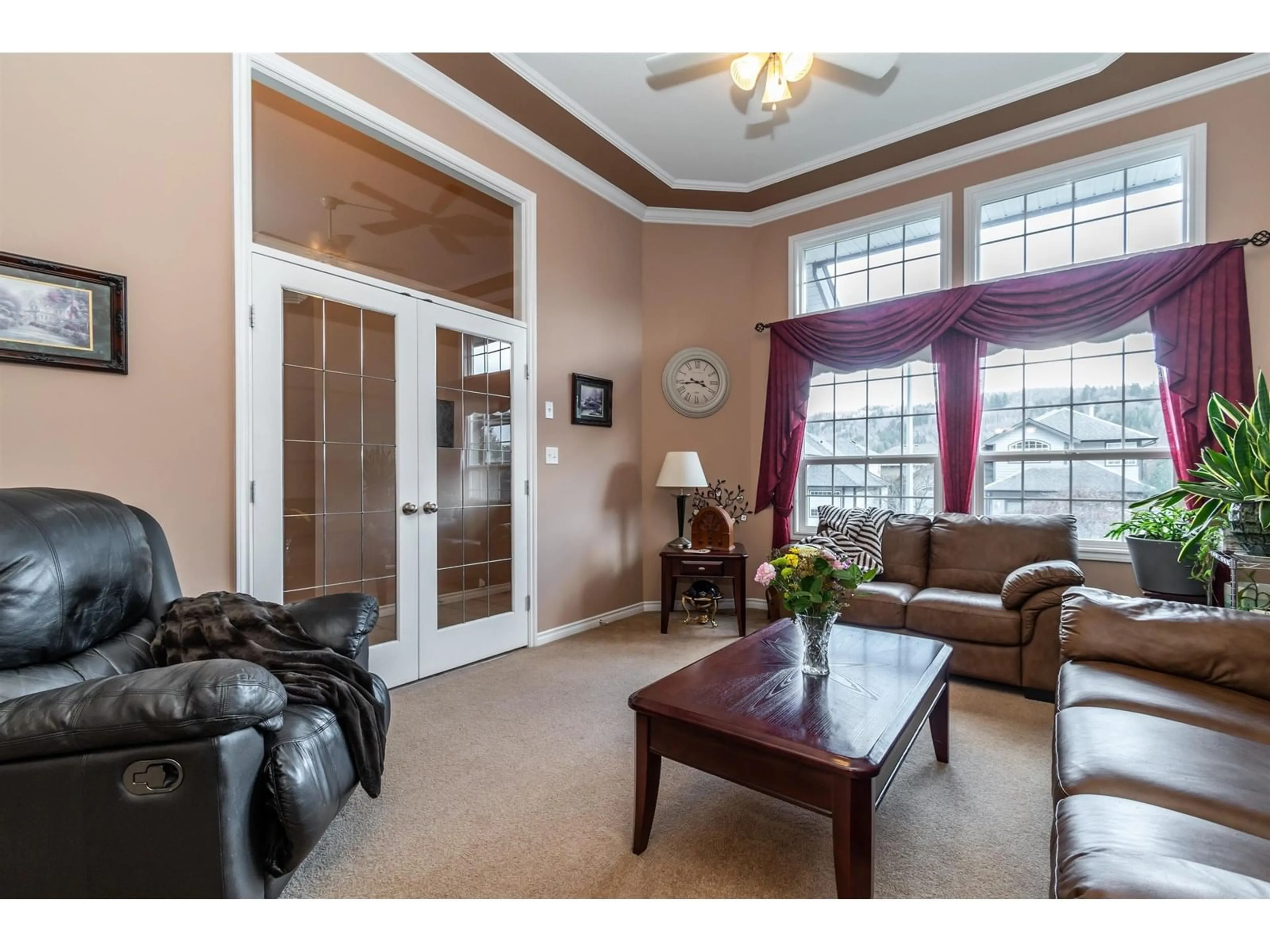 Living room with furniture, unknown for 4886 TESKEY ROAD, Chilliwack British Columbia V2R5T7