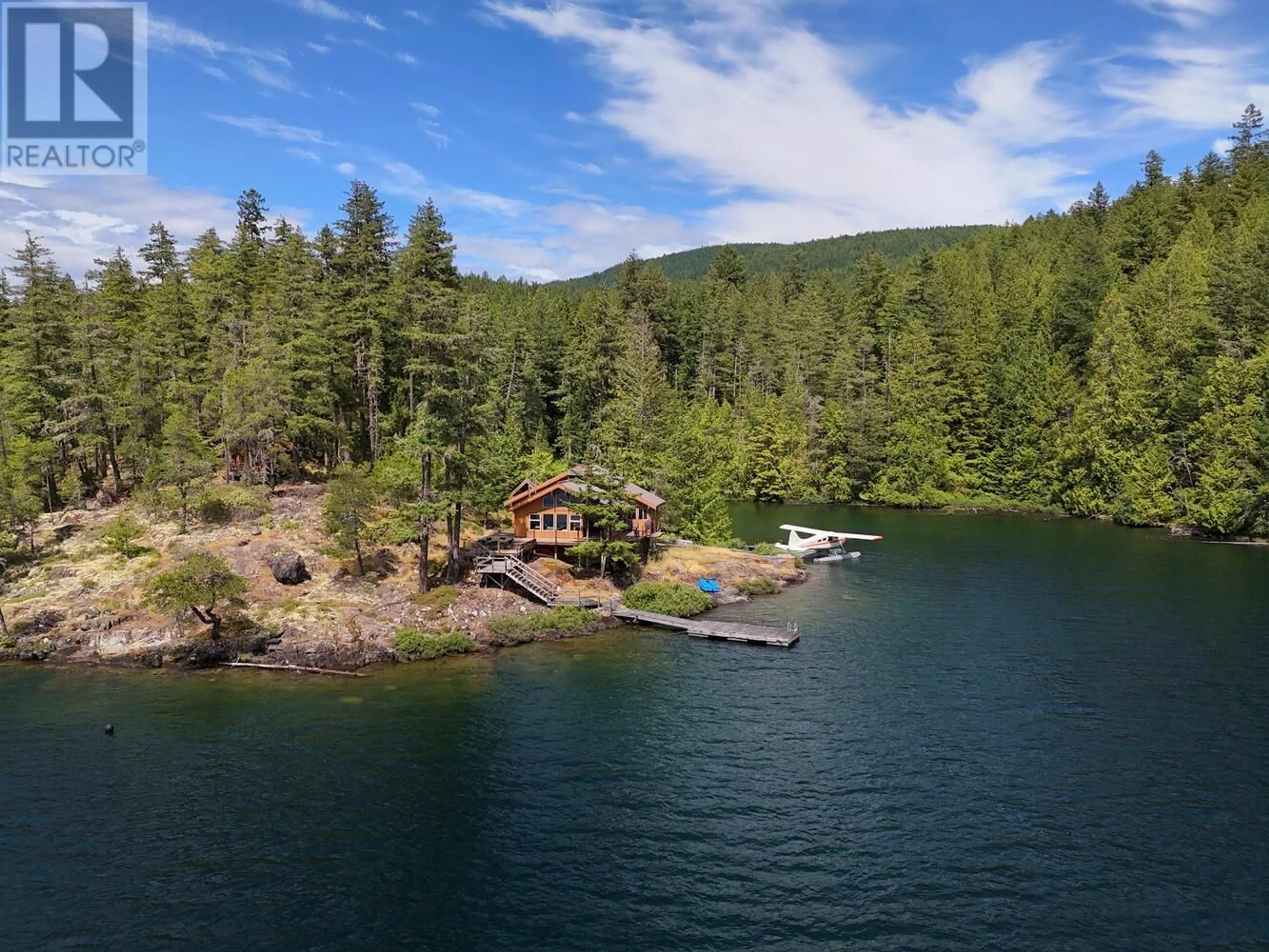 A pic from outside/outdoor area/front of a property/back of a property/a pic from drone, water/lake/river/ocean view for DL 6692 WEST, Nelson Island British Columbia V0V0V0
