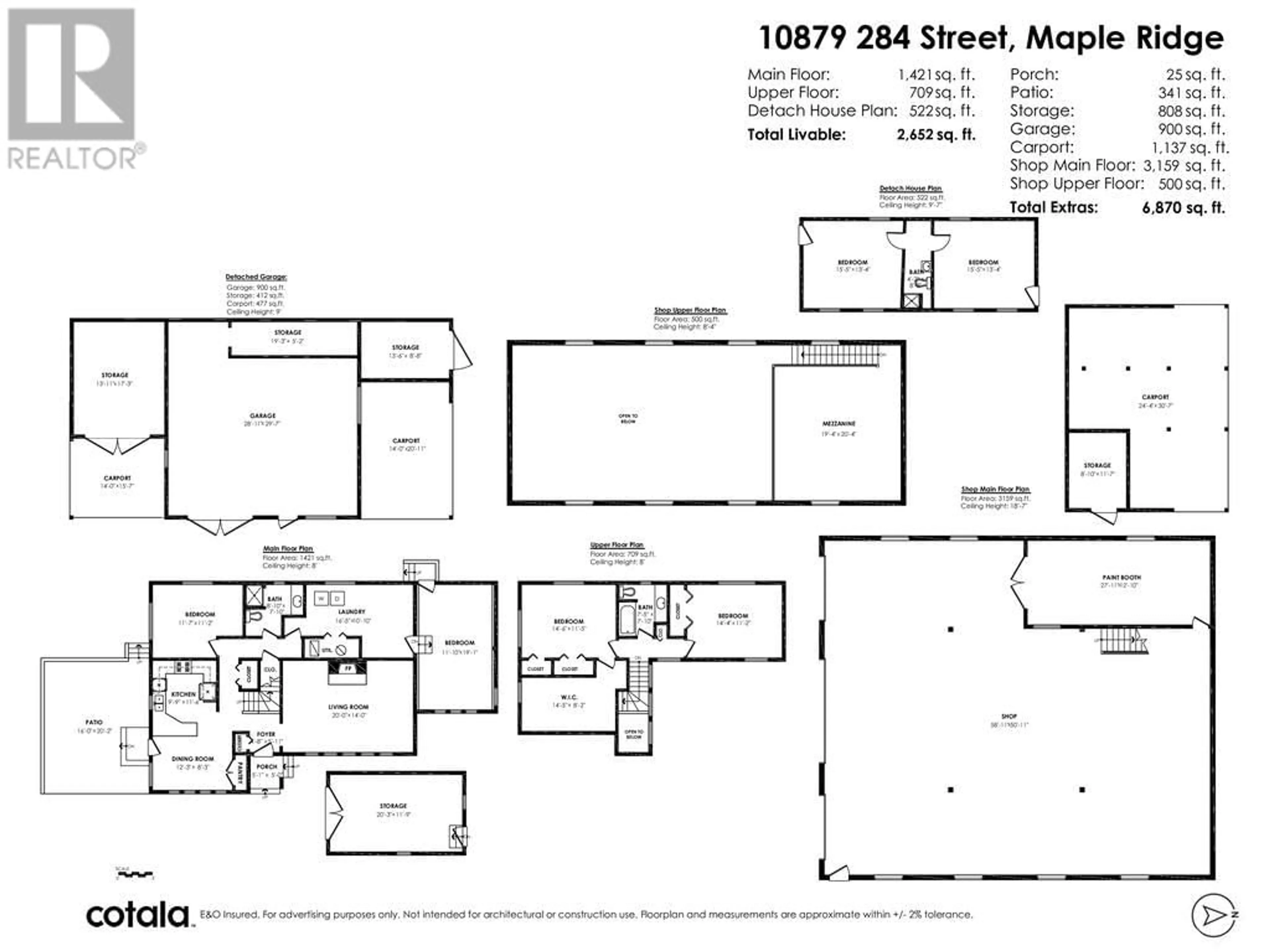 Floor plan for 10879 284 STREET, Maple Ridge British Columbia V2W1L7