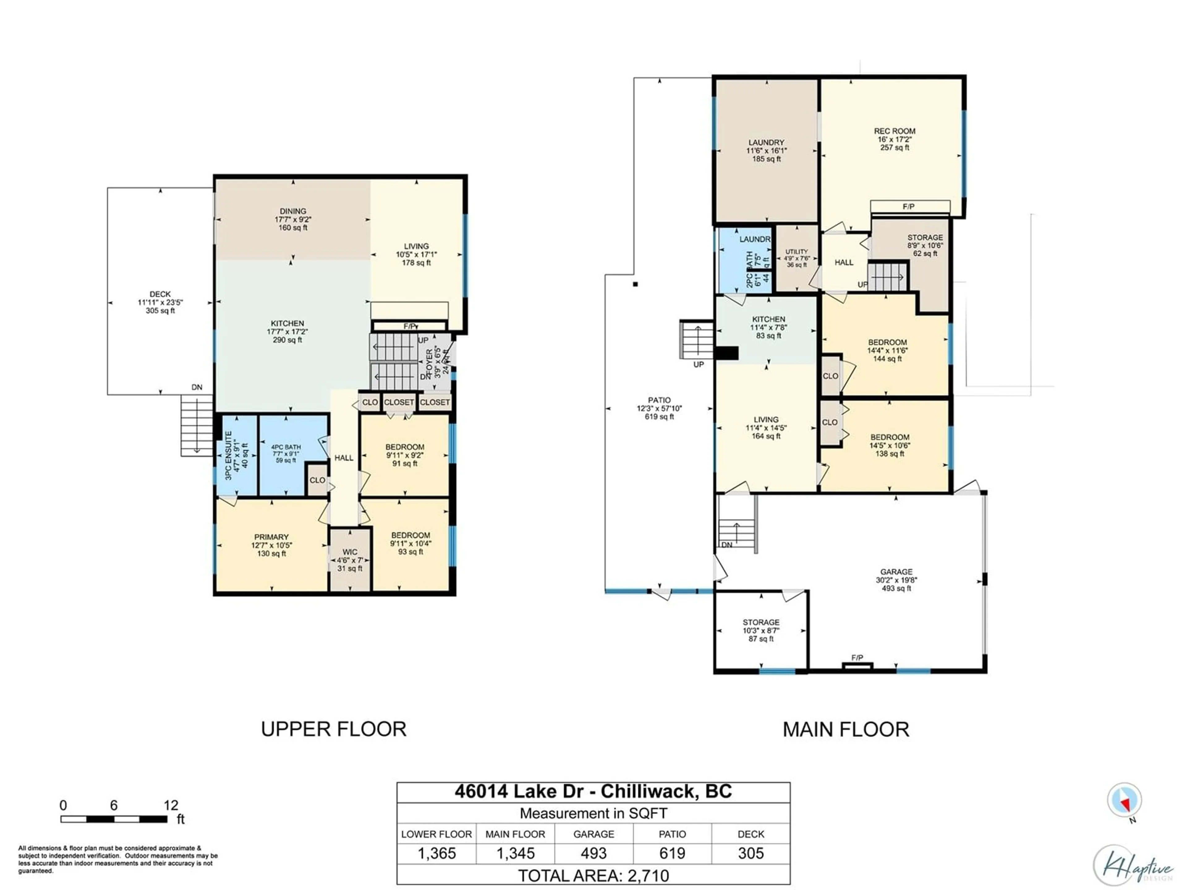 Floor plan for 46014 LAKE DRIVE, Chilliwack British Columbia V2R2P9