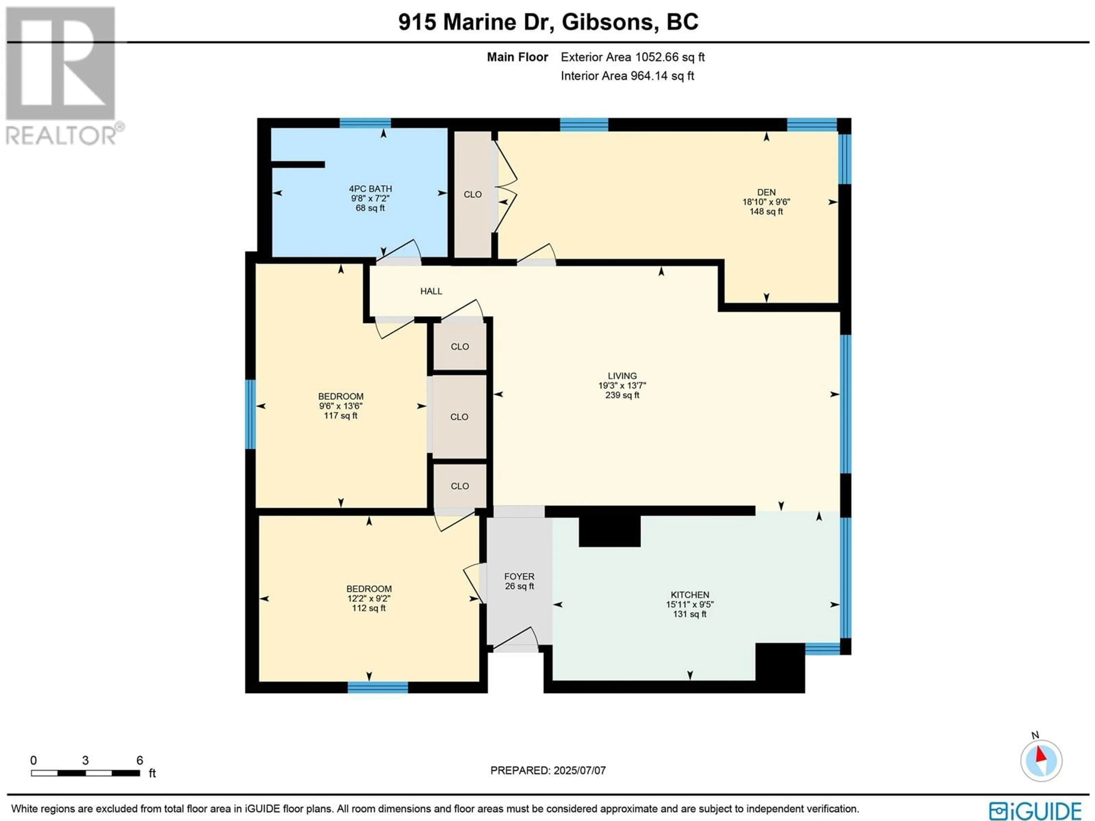 Floor plan for 915 MARINE DRIVE, Gibsons British Columbia V0N1V1