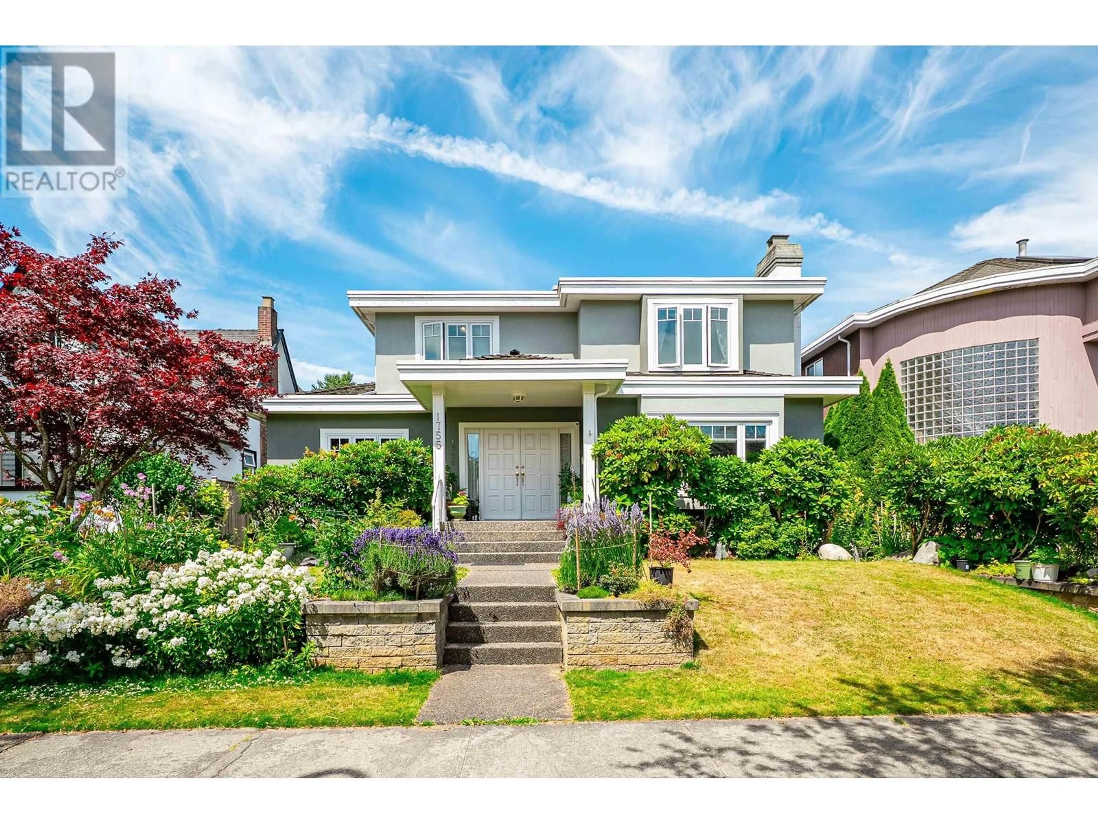 Home with vinyl exterior material, street for 1755 W 58TH AVENUE, Vancouver British Columbia V6P1W8