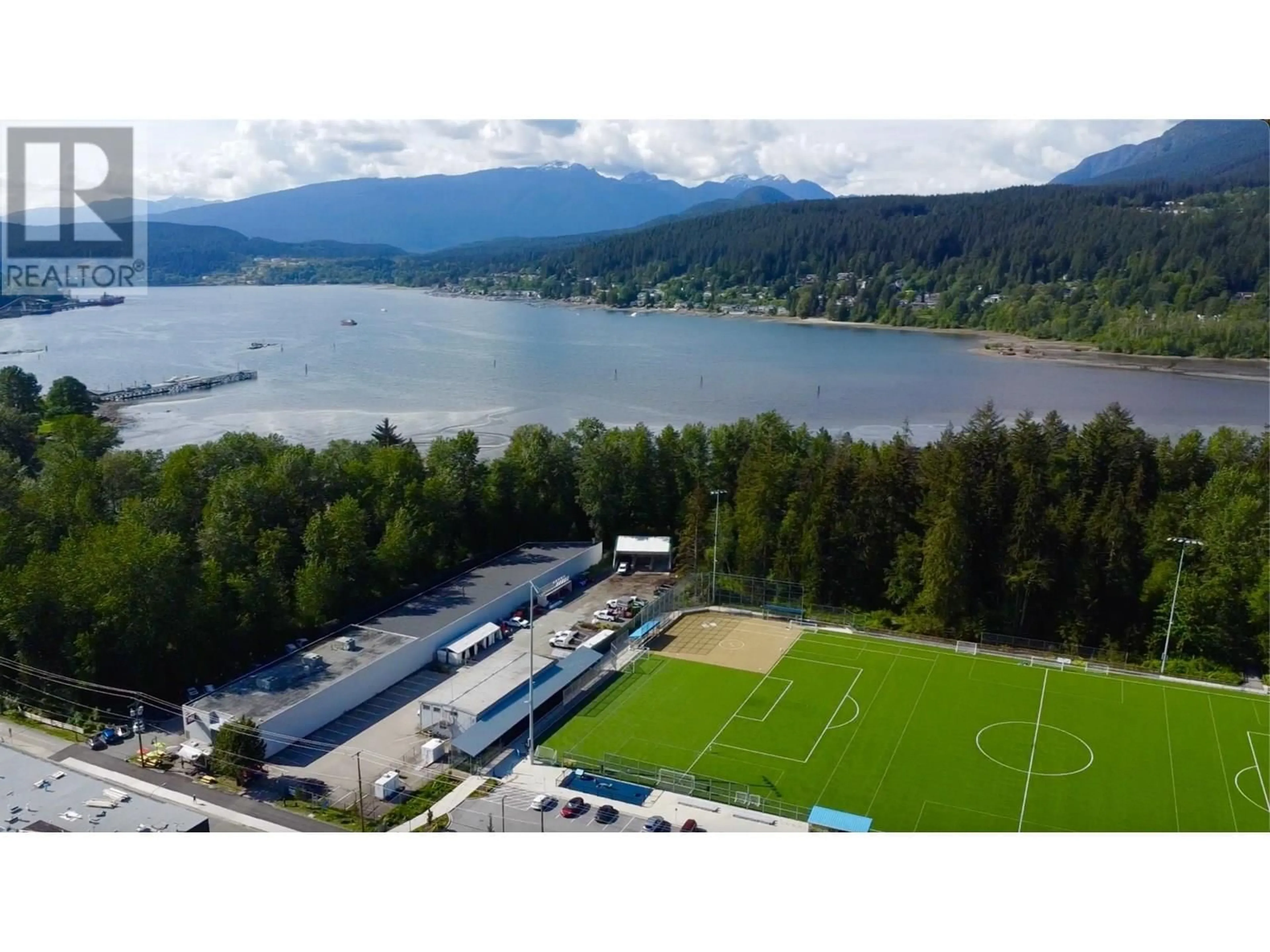 A pic from outside/outdoor area/front of a property/back of a property/a pic from drone, mountain view for 514 - 3055 MURRAY STREET, Port Moody British Columbia V3H1X3