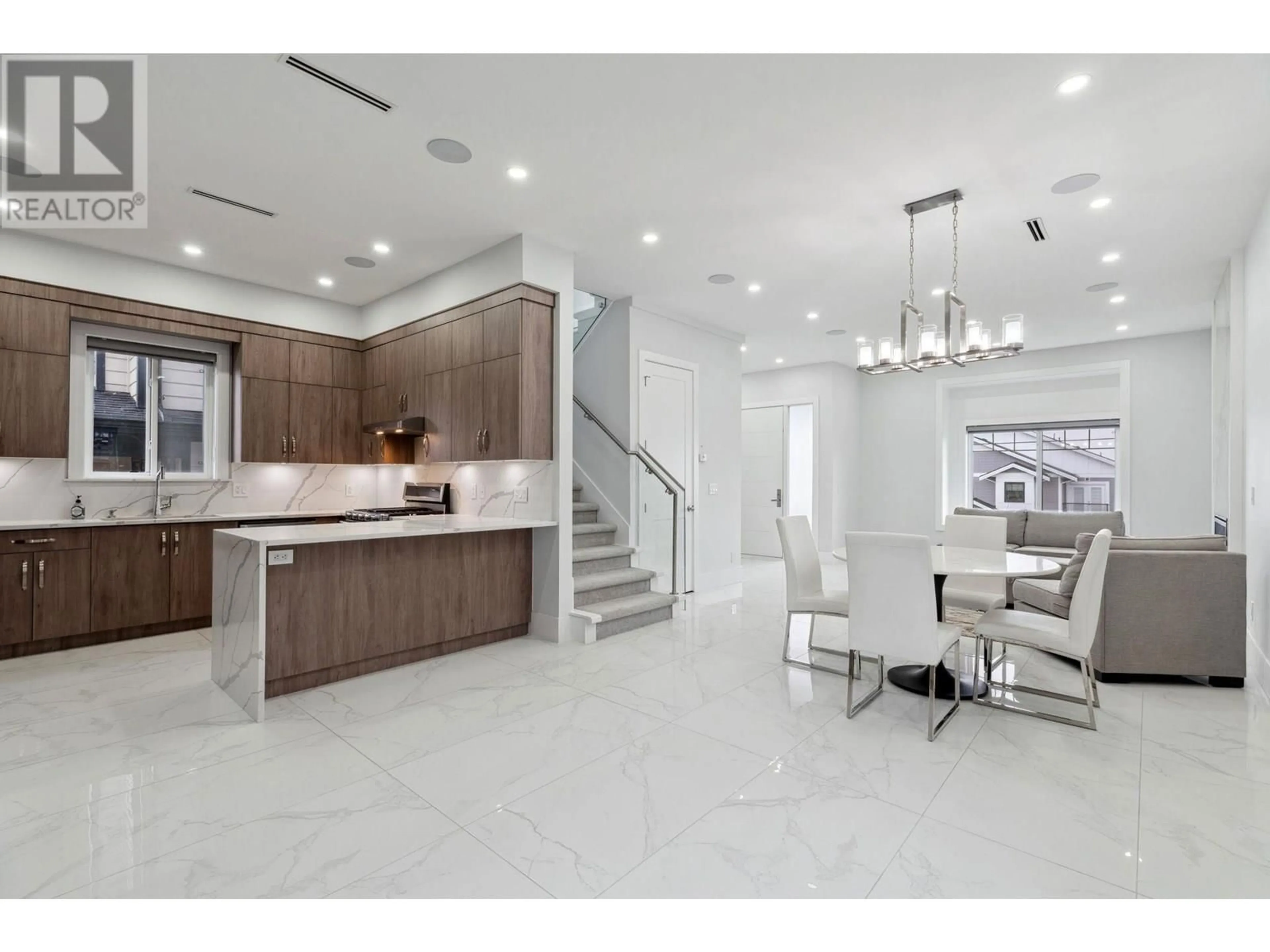 Open concept kitchen, ceramic/tile floor for 1137 DANSEY AVENUE, Coquitlam British Columbia V3K3H5