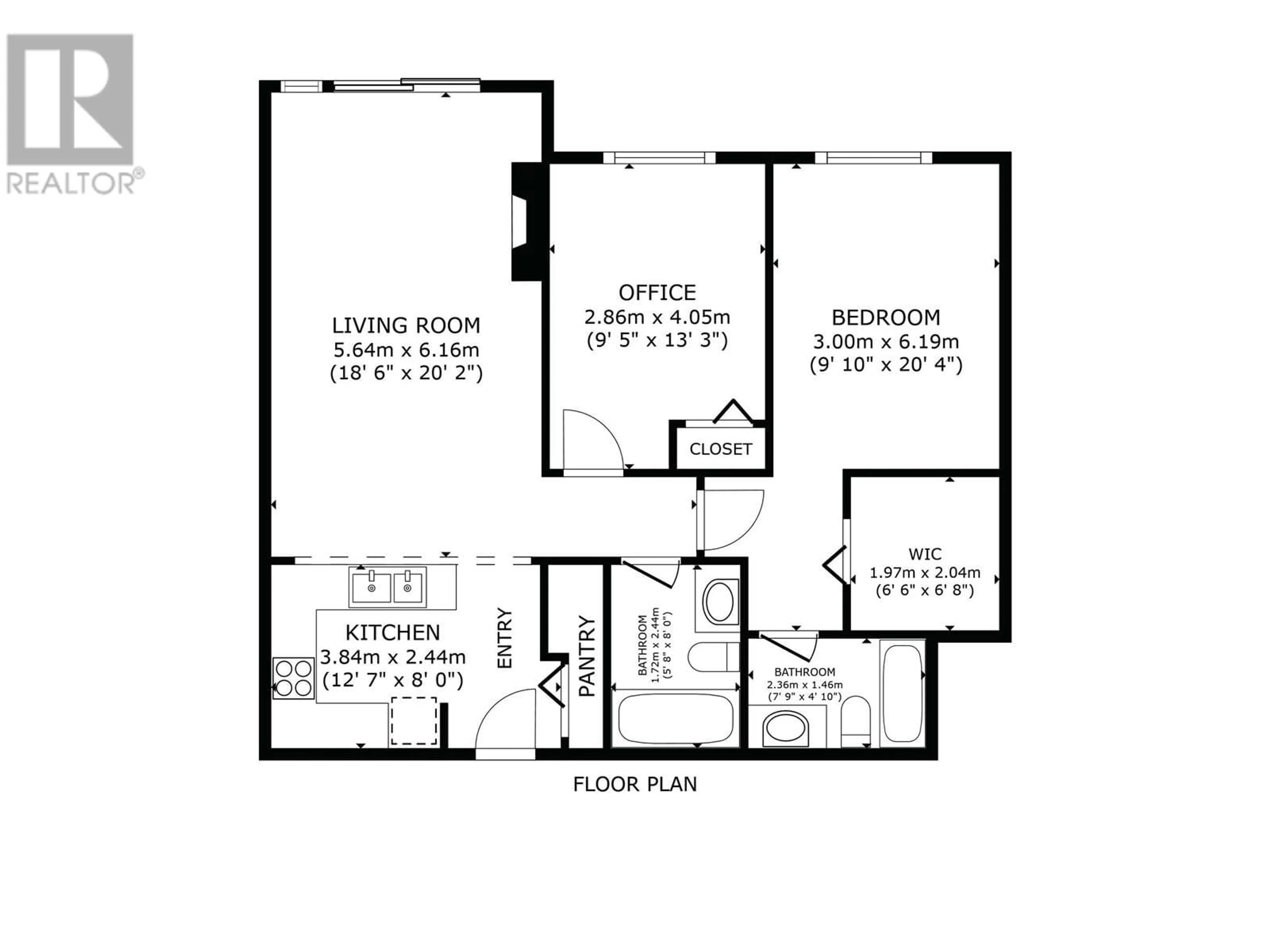 Floor plan for 312 - 995 59TH AVENUE, Vancouver British Columbia V6P6Z2