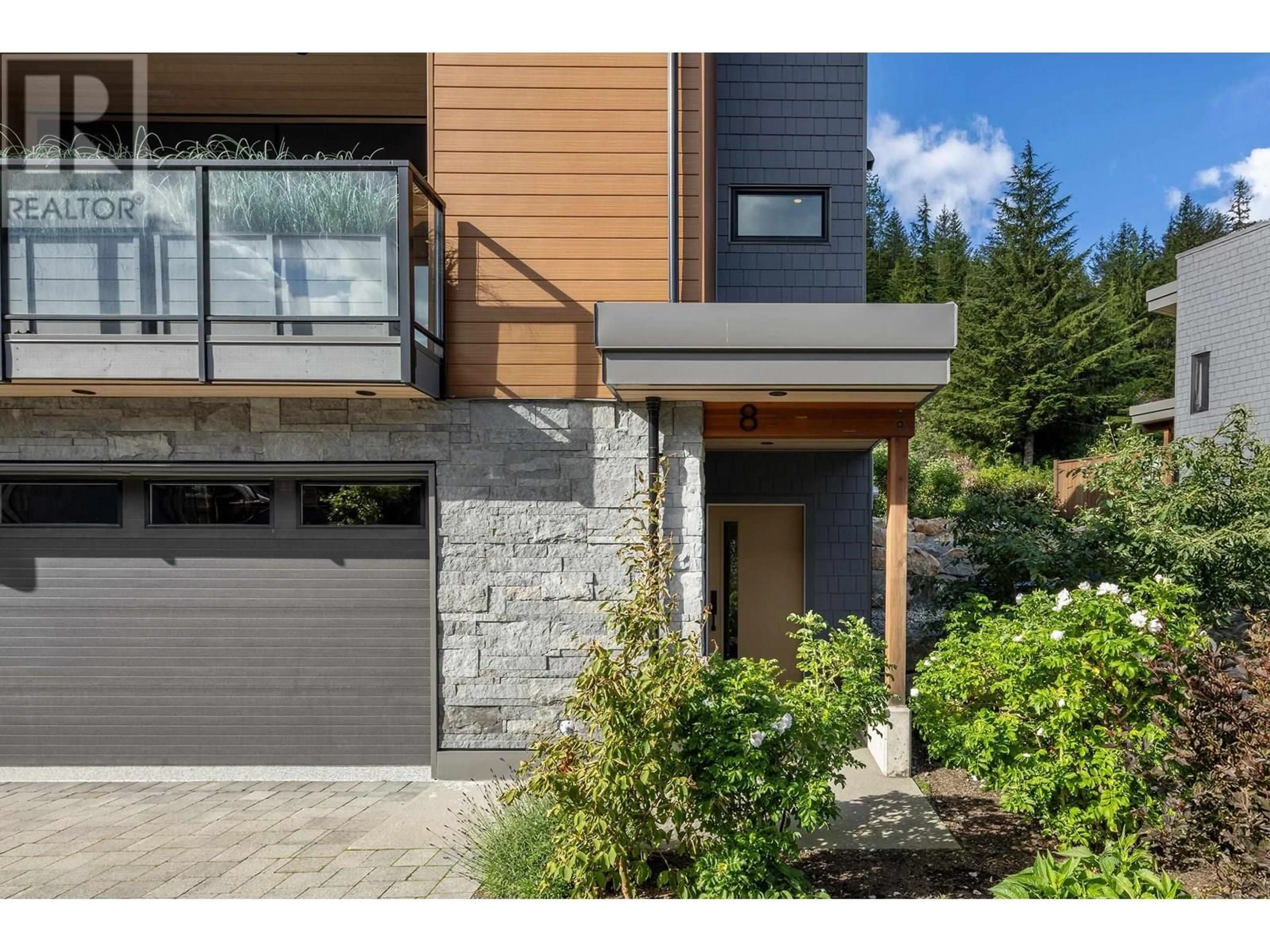 Home with brick exterior material, street for 8 - 1350 CLOUDBURST DRIVE, Whistler British Columbia V0N1B1