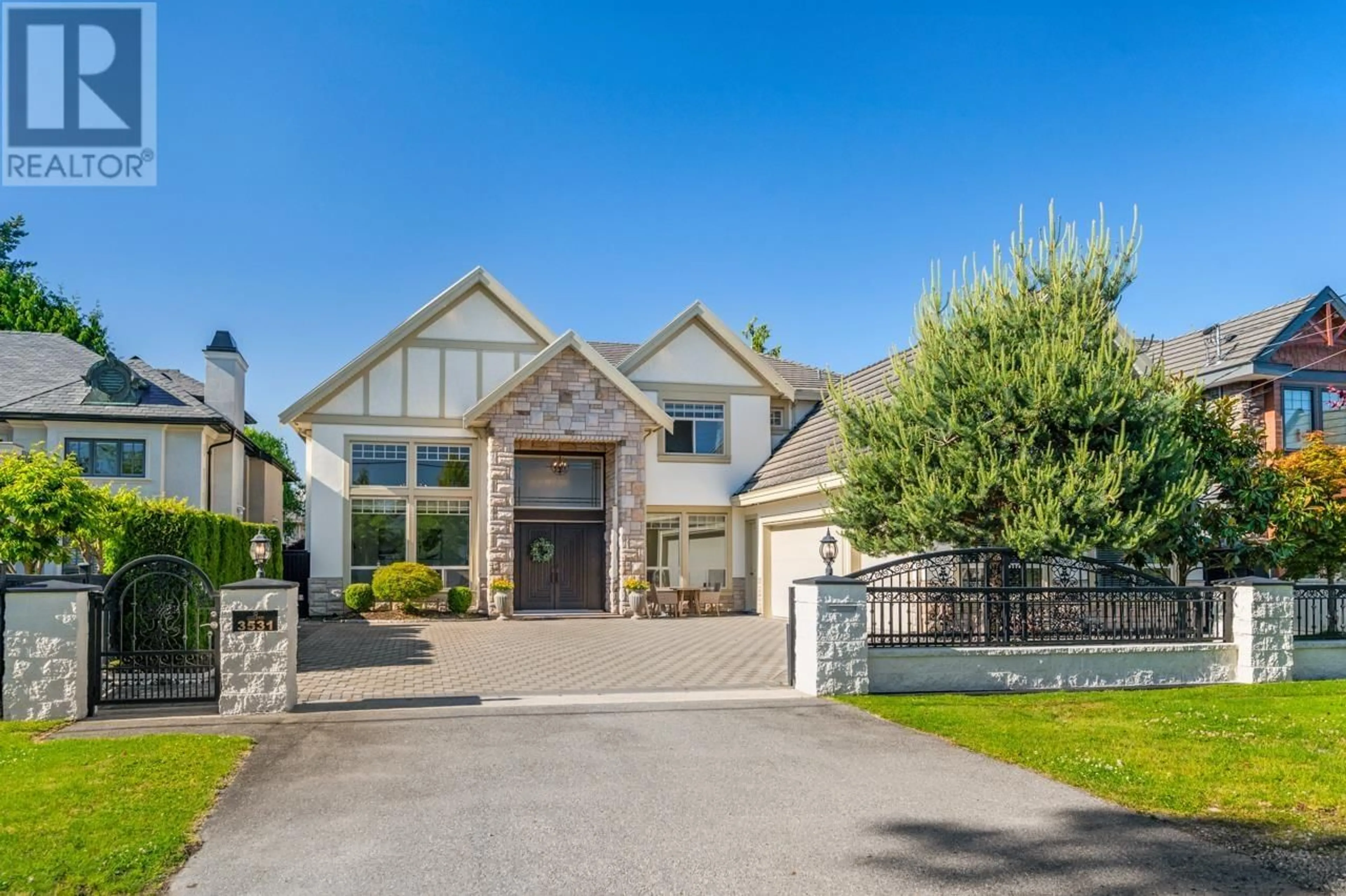 Home with brick exterior material, street for 3531 ROSAMOND AVENUE, Richmond British Columbia V7E1A6