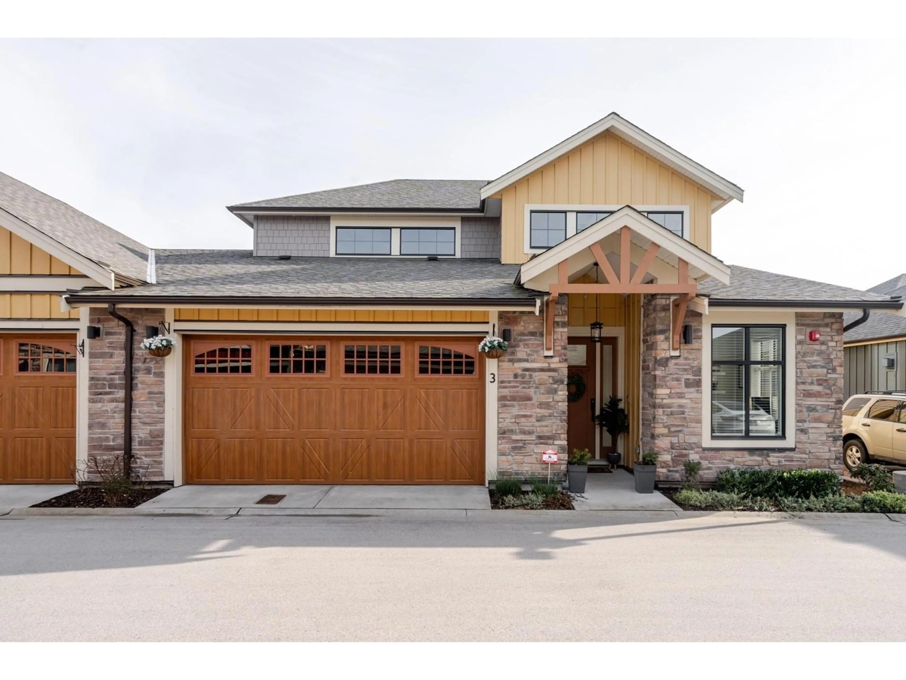 Home with brick exterior material, street for 3 - 4750 228, Langley British Columbia V2Z0A9