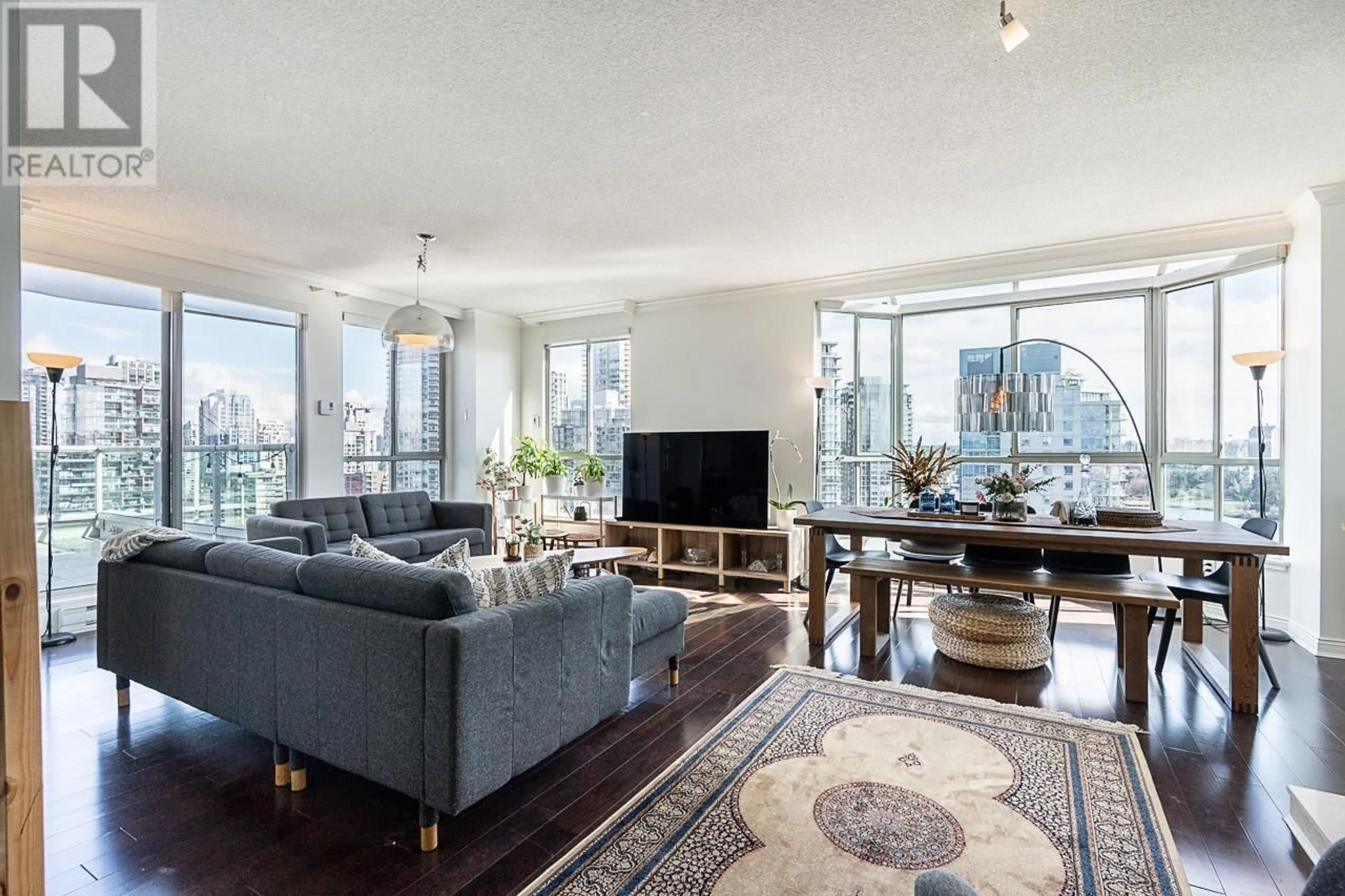 Living room with furniture, unknown for 2304 - 1500 HOWE STREET, Vancouver British Columbia V6Z2N1
