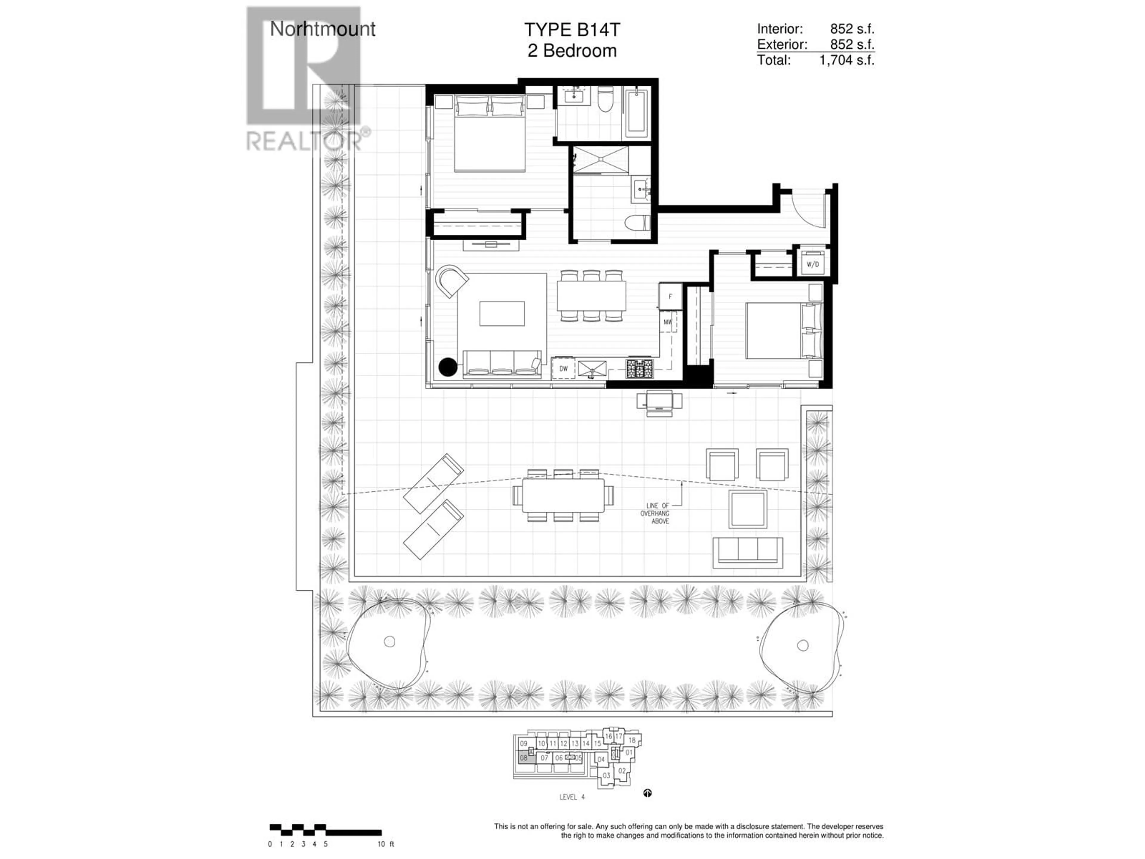Floor plan for 408 - 135 E 13TH STREET, North Vancouver British Columbia V7L0J8