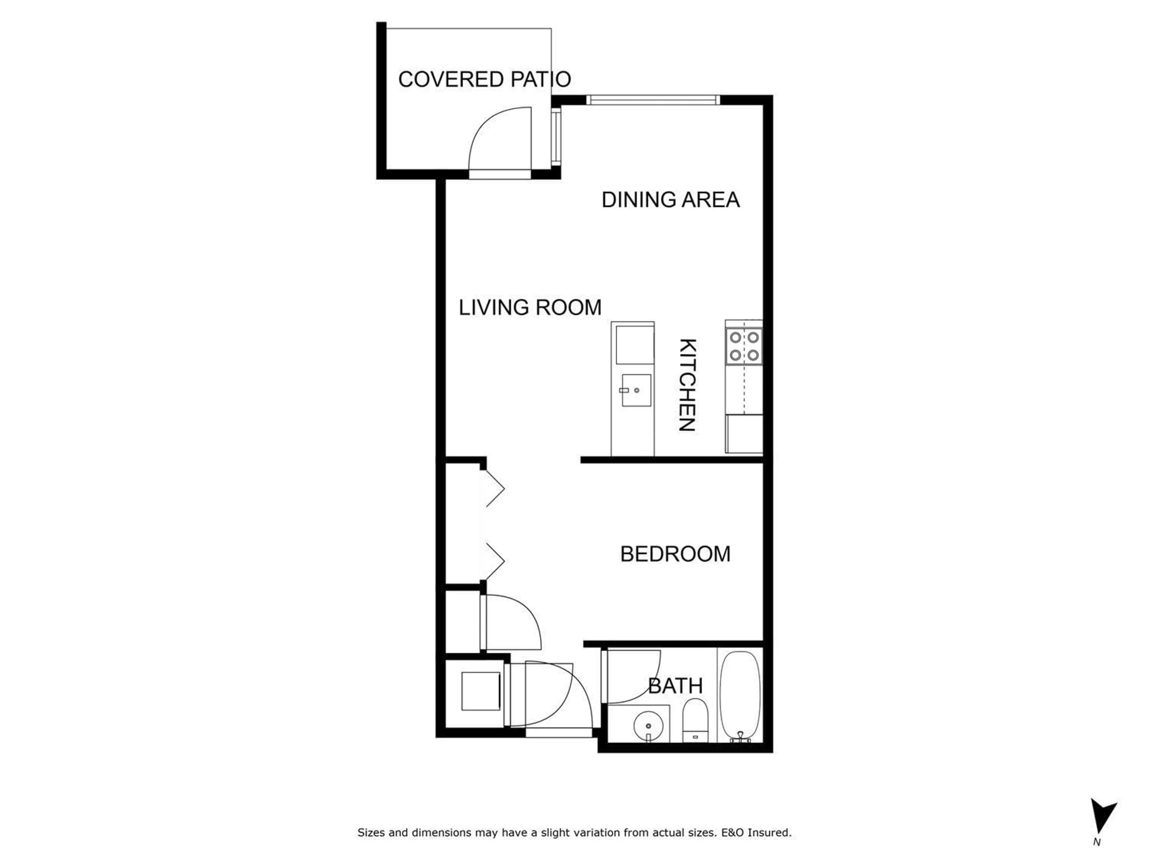 Floor plan for 101 - 33538 MARSHALL, Abbotsford British Columbia V2S0C7