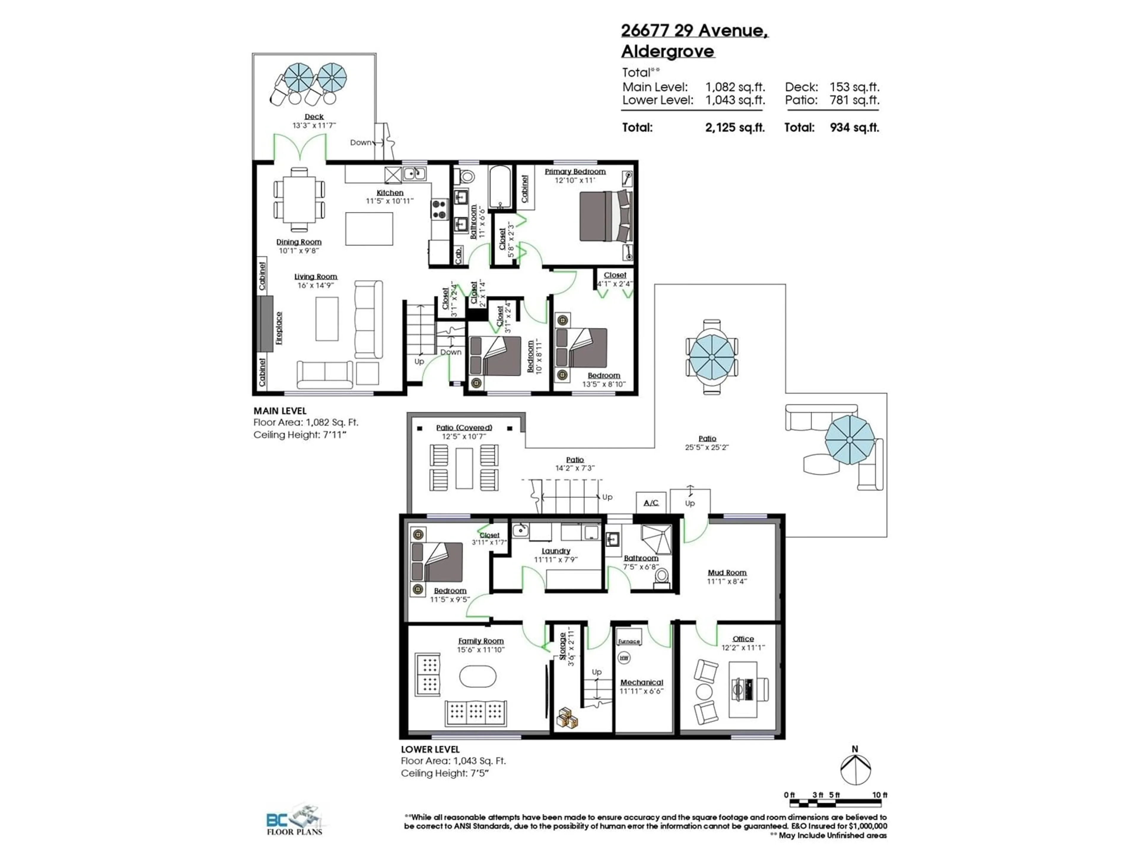Floor plan for 26677 29, Langley British Columbia V4W3B3