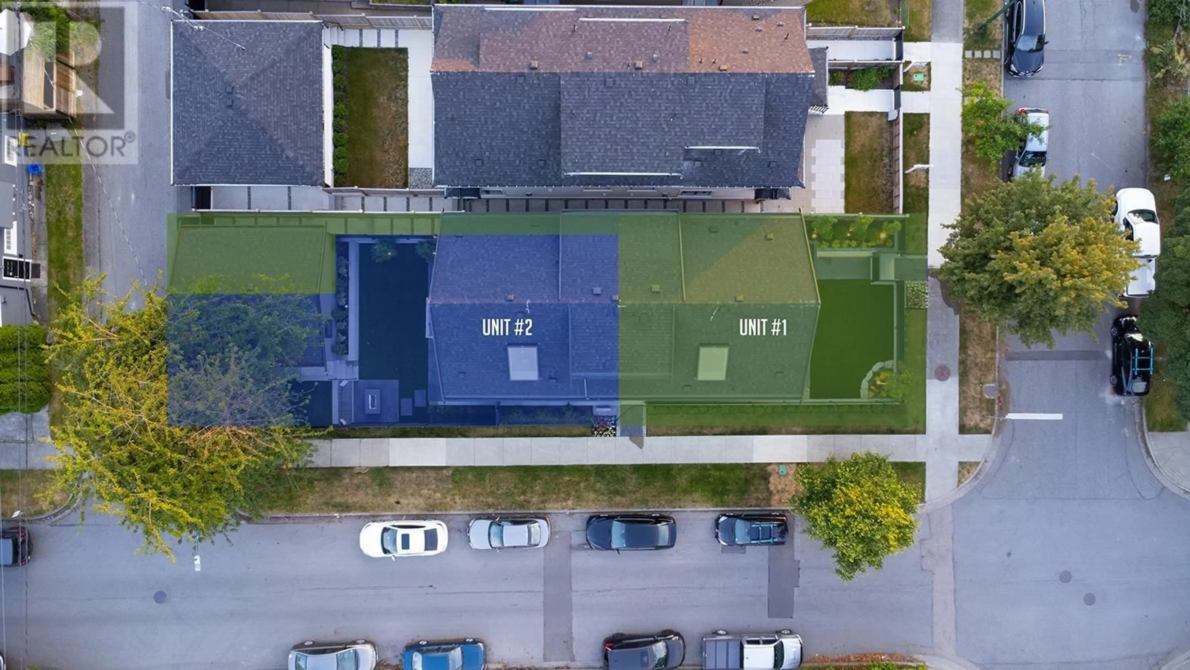 A pic from outside/outdoor area/front of a property/back of a property/a pic from drone, street for 2 - 1990 VENABLES STREET, Vancouver British Columbia V5L2H8