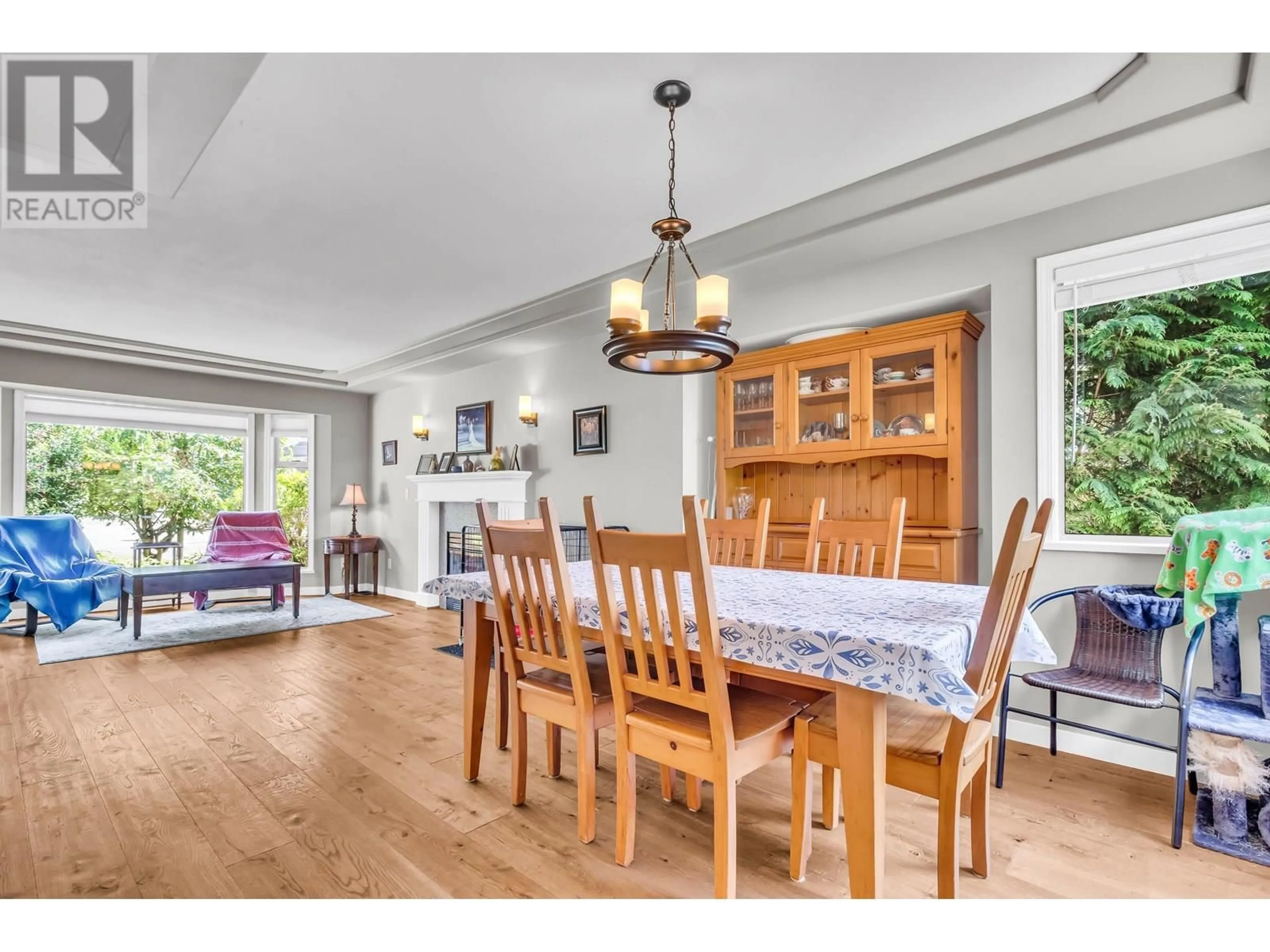 Dining room, wood/laminate floor for 23547 108 AVENUE, Maple Ridge British Columbia V2W1B1
