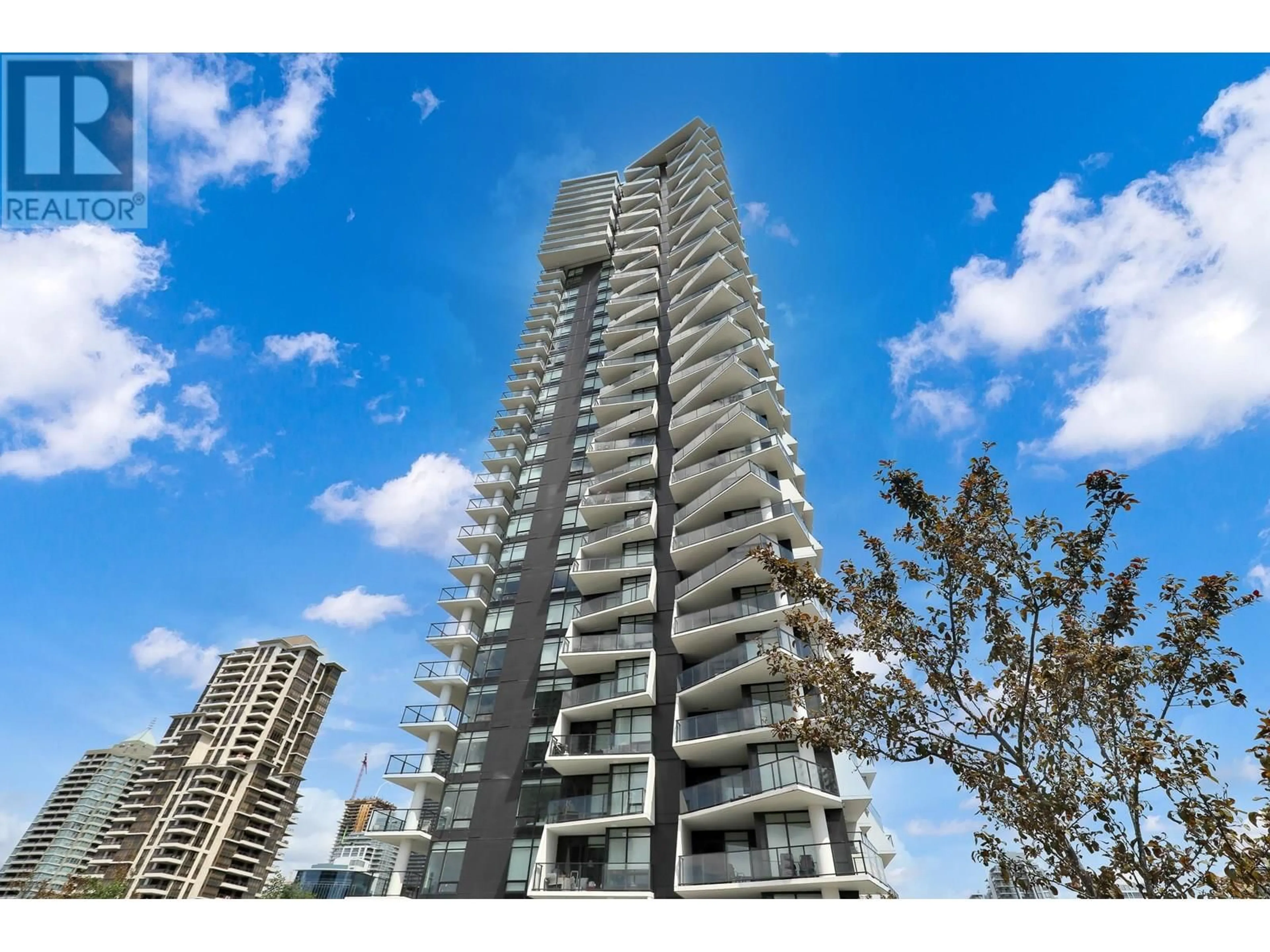 A pic from outside/outdoor area/front of a property/back of a property/a pic from drone, building for 1308 - 2181 MADISON AVENUE, Burnaby British Columbia V5C0N4