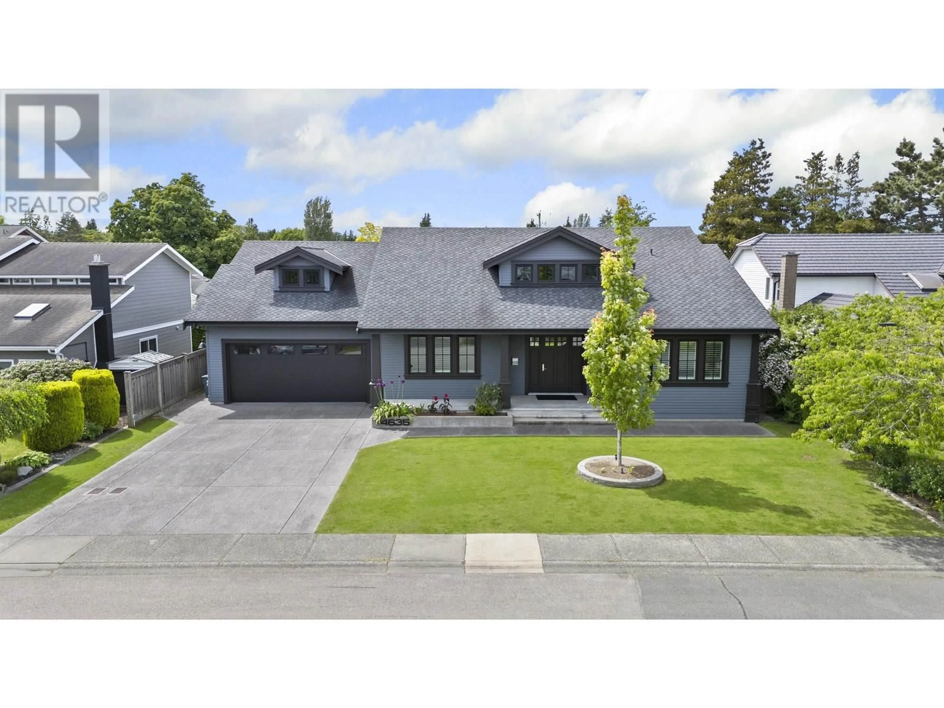 A pic from outside/outdoor area/front of a property/back of a property/a pic from drone, street for 4635 53A STREET, Delta British Columbia V4K3V4