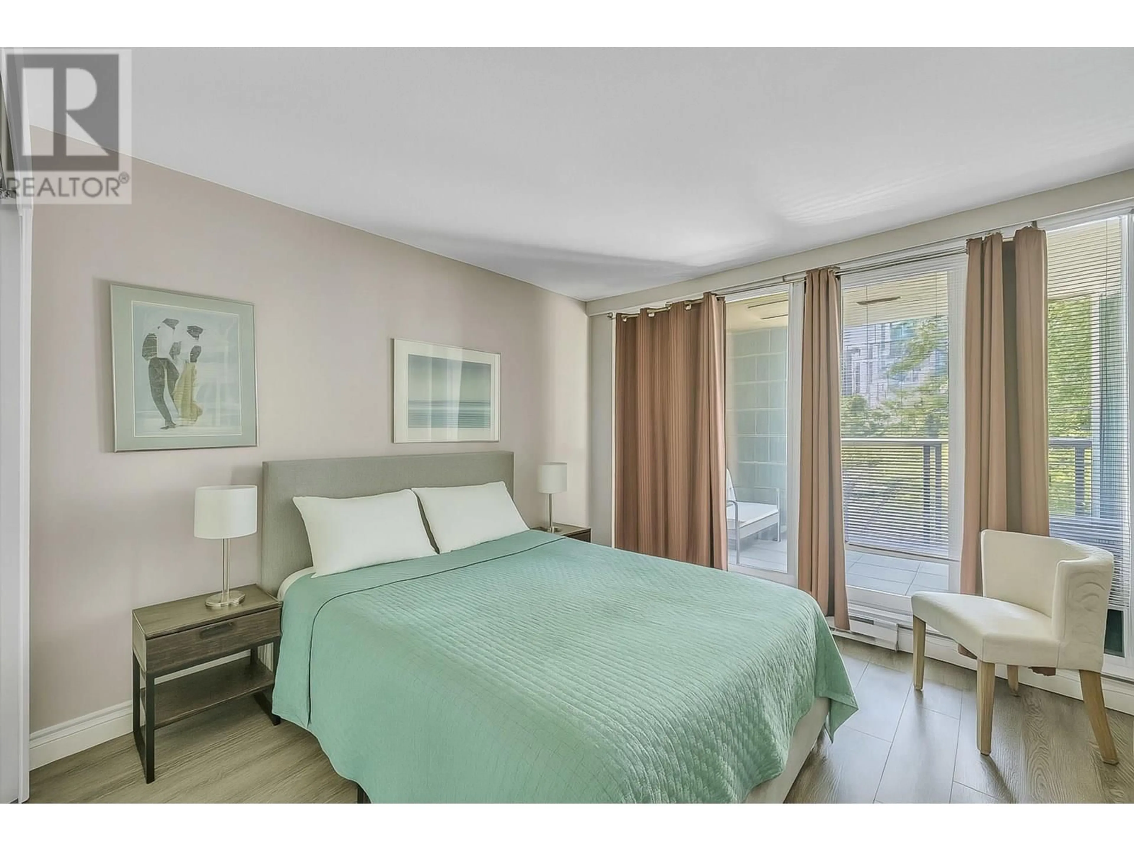 Bedroom with bed, unknown for 305 - 535 NICOLA STREET, Vancouver British Columbia V6G3G3