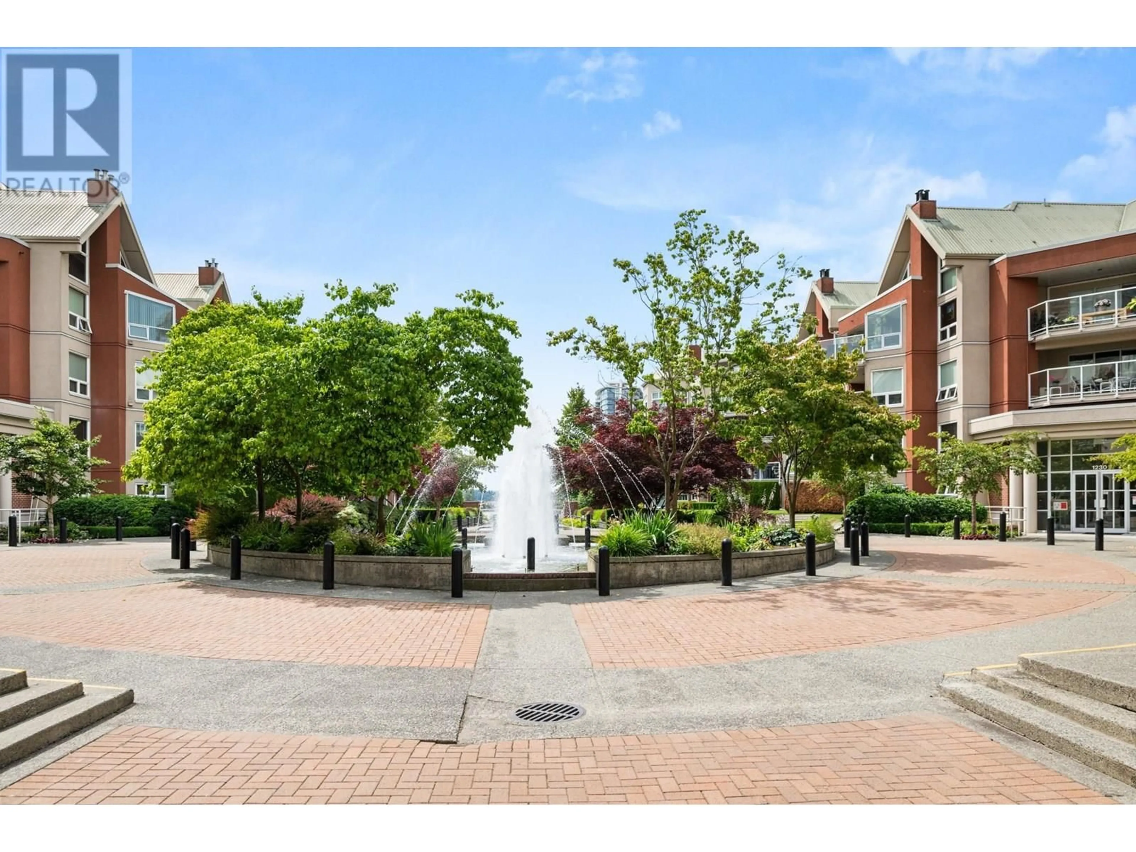 A pic from outside/outdoor area/front of a property/back of a property/a pic from drone, street for 402 - 1240 QUAYSIDE DRIVE, New Westminster British Columbia V3M6H1