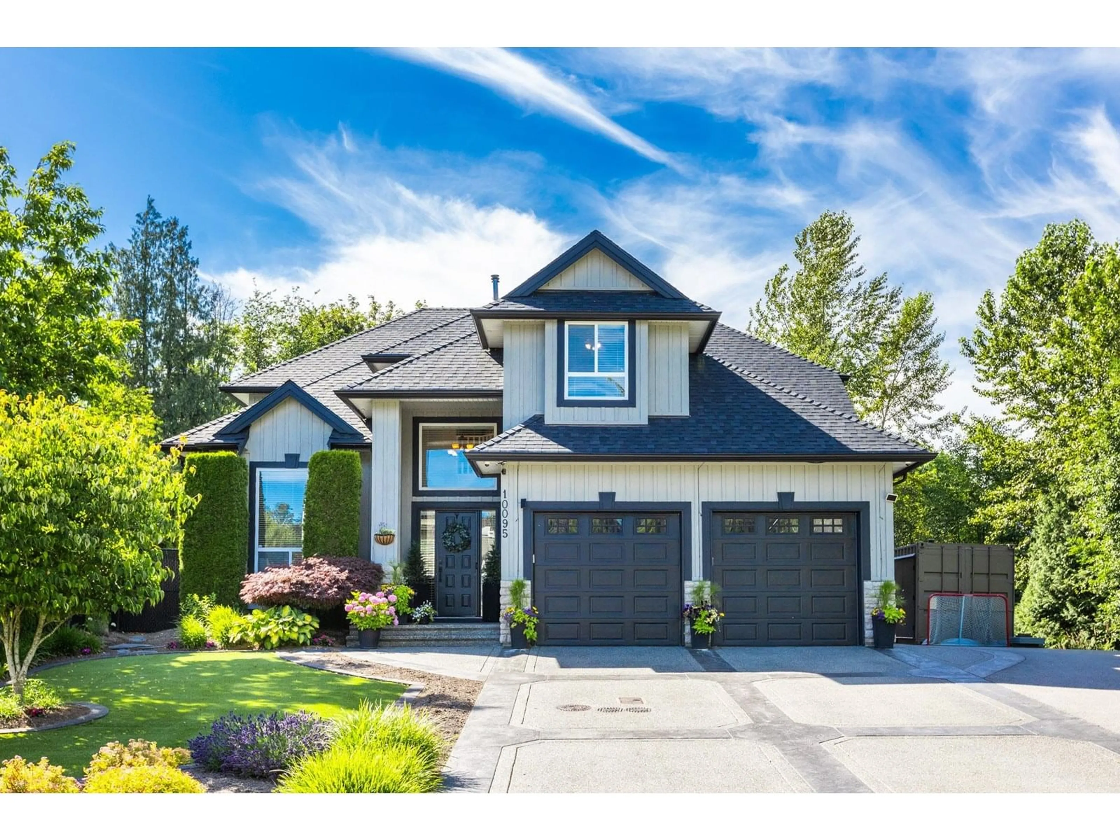 Home with brick exterior material, street for 10095 181, Surrey British Columbia V4N5B5
