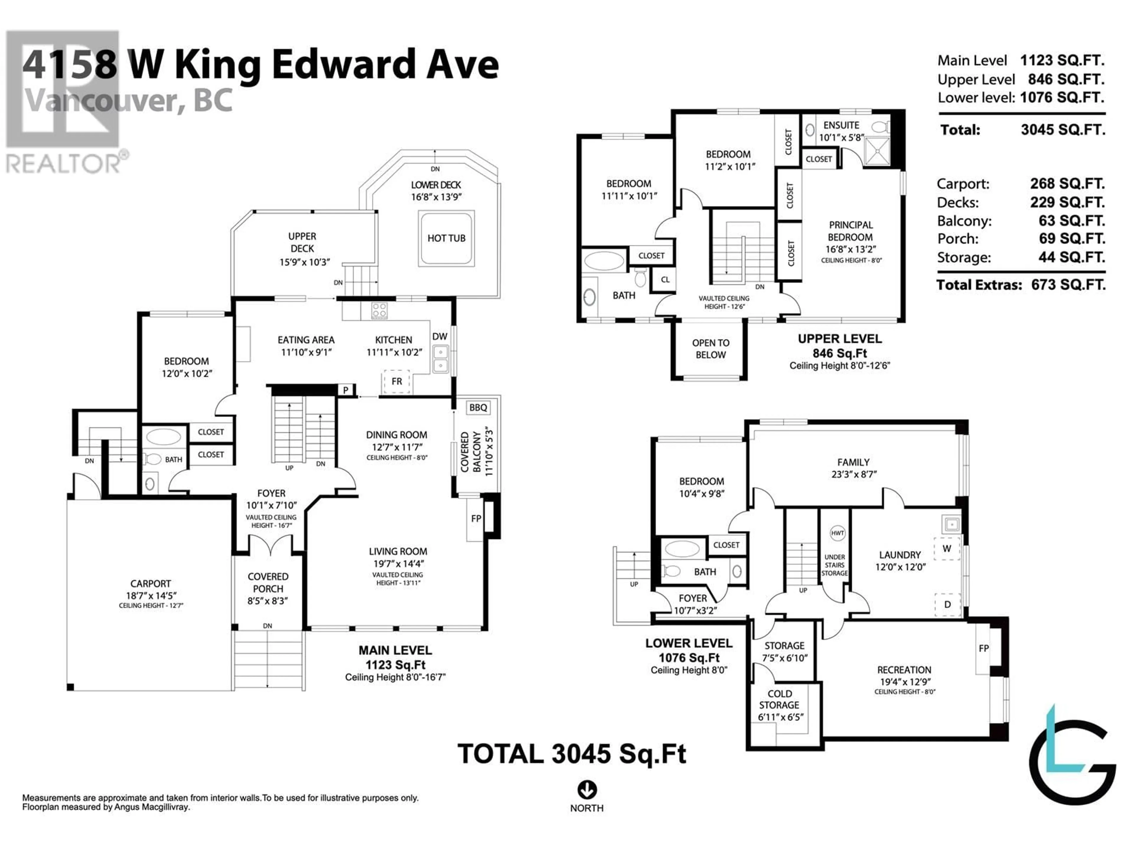 Floor plan for 4158 KING EDWARD AVENUE, Vancouver British Columbia V6S1N3