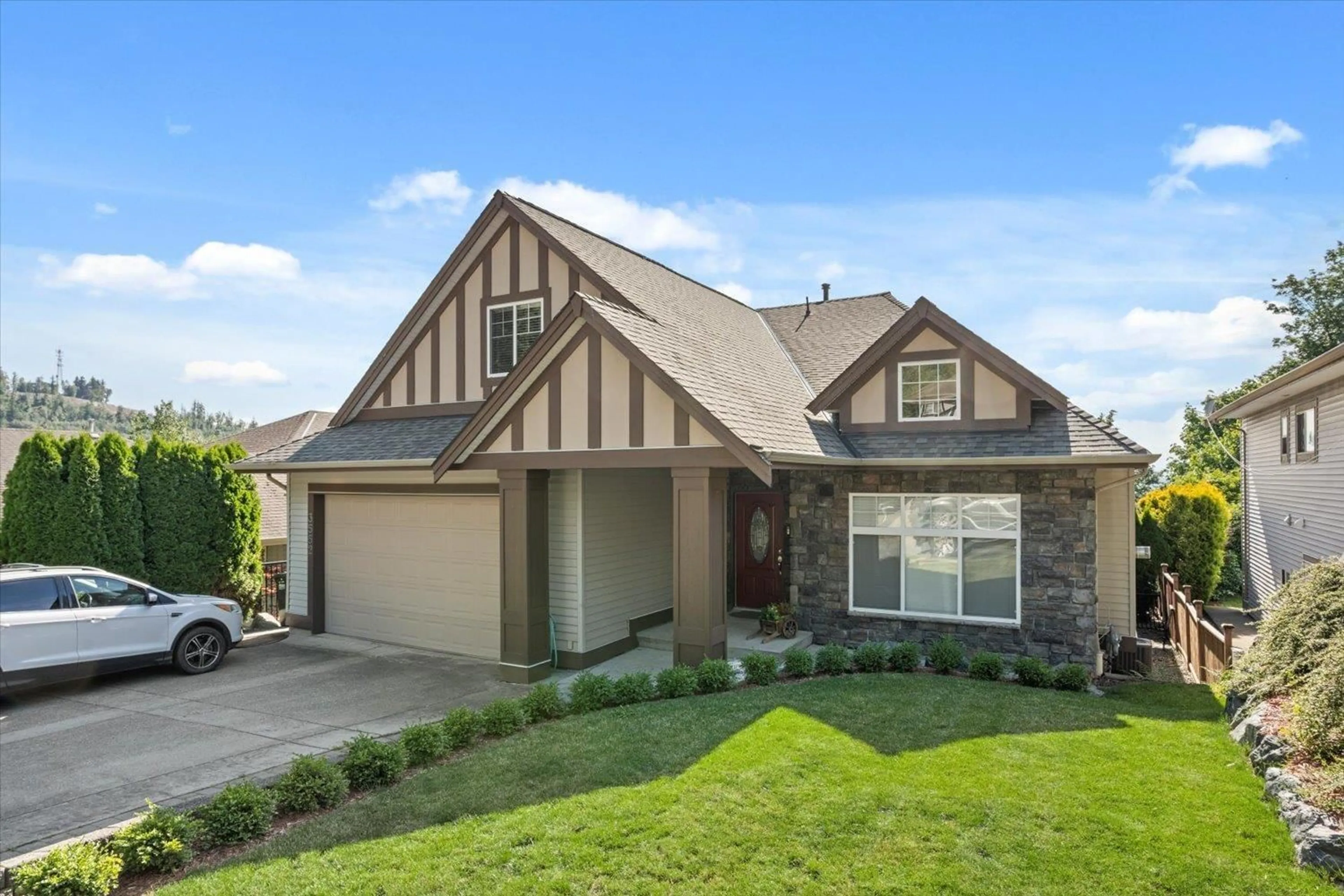 Home with brick exterior material, street for 3552 BASSANO, Abbotsford British Columbia V3G2Z7