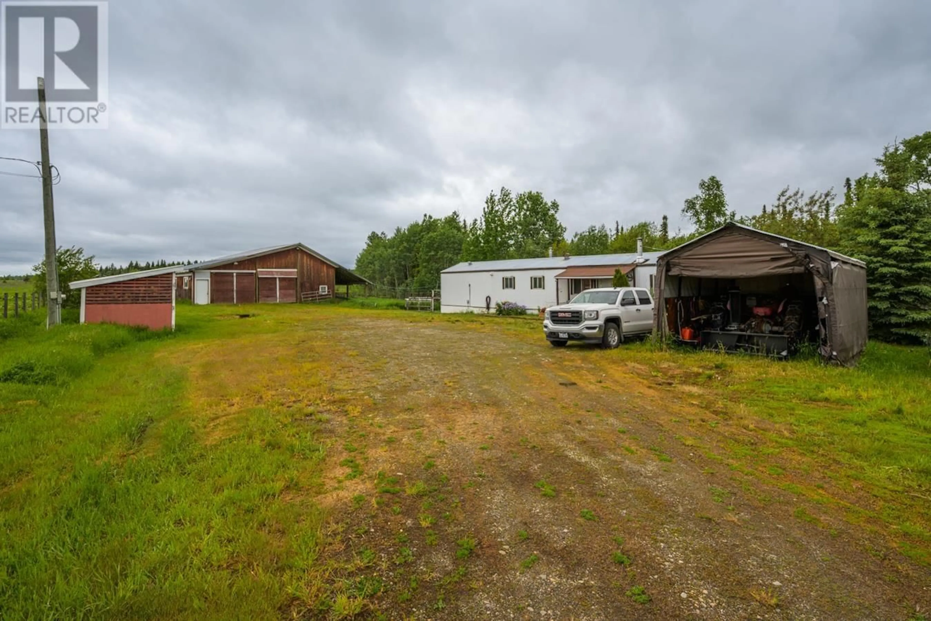A pic from outside/outdoor area/front of a property/back of a property/a pic from drone, street for 10800 SALMON VALLEY ROAD, Prince George British Columbia V2K5T4
