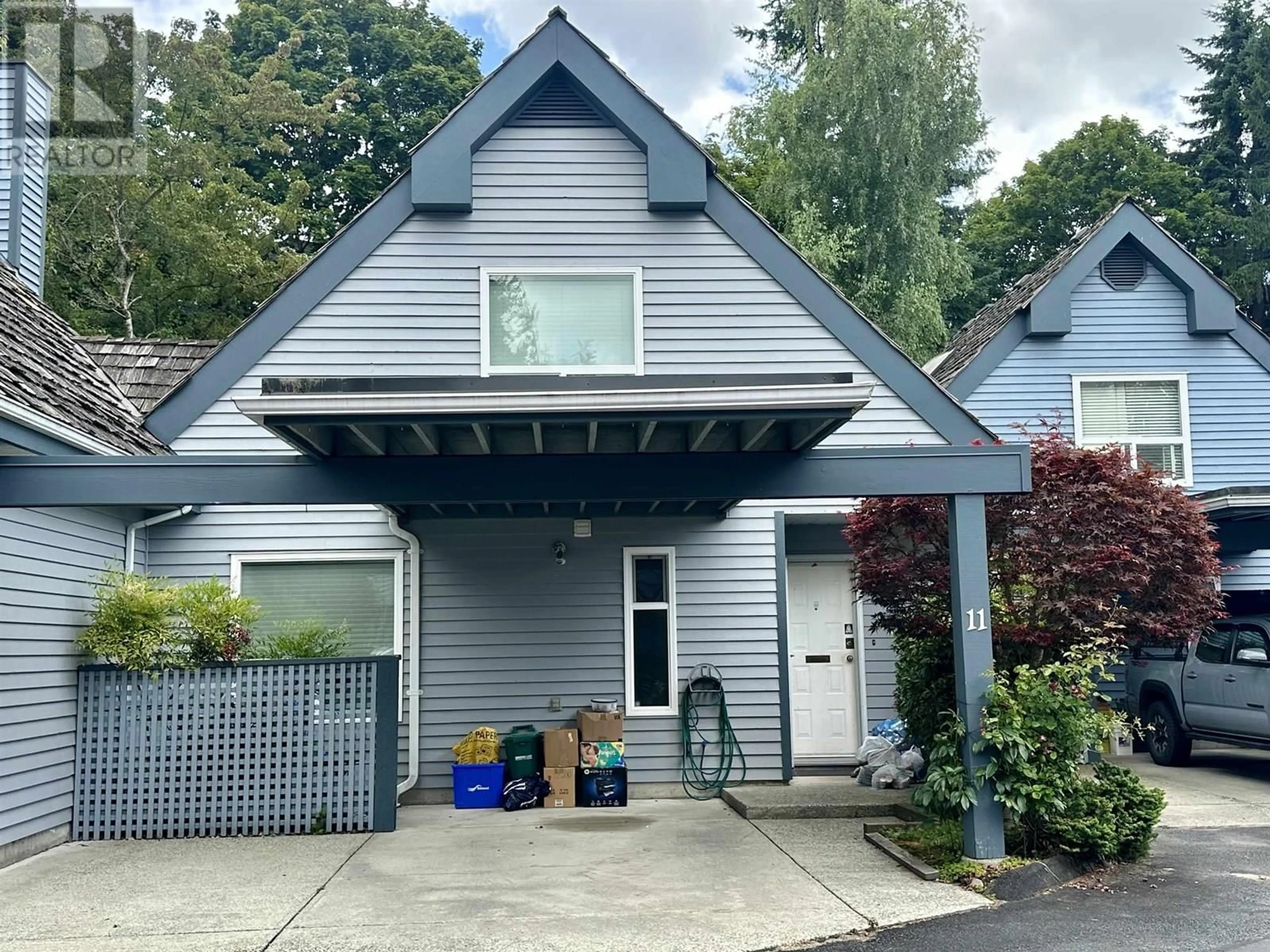 Home with vinyl exterior material, street for 11 - 8700 BLUNDELL ROAD, Richmond British Columbia V6Y1K1