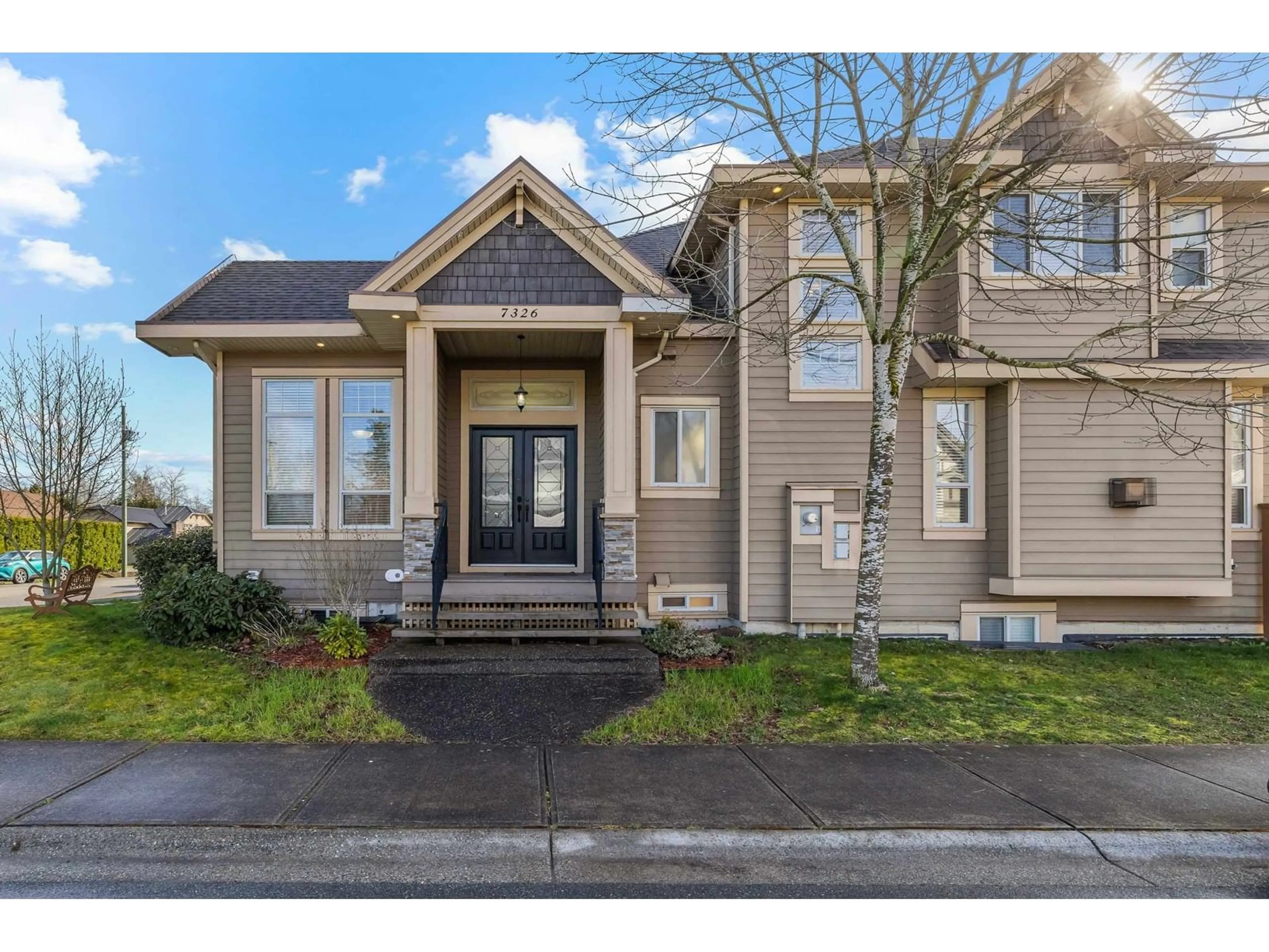 Home with vinyl exterior material, street for 7326 199, Langley British Columbia V2Y1R9