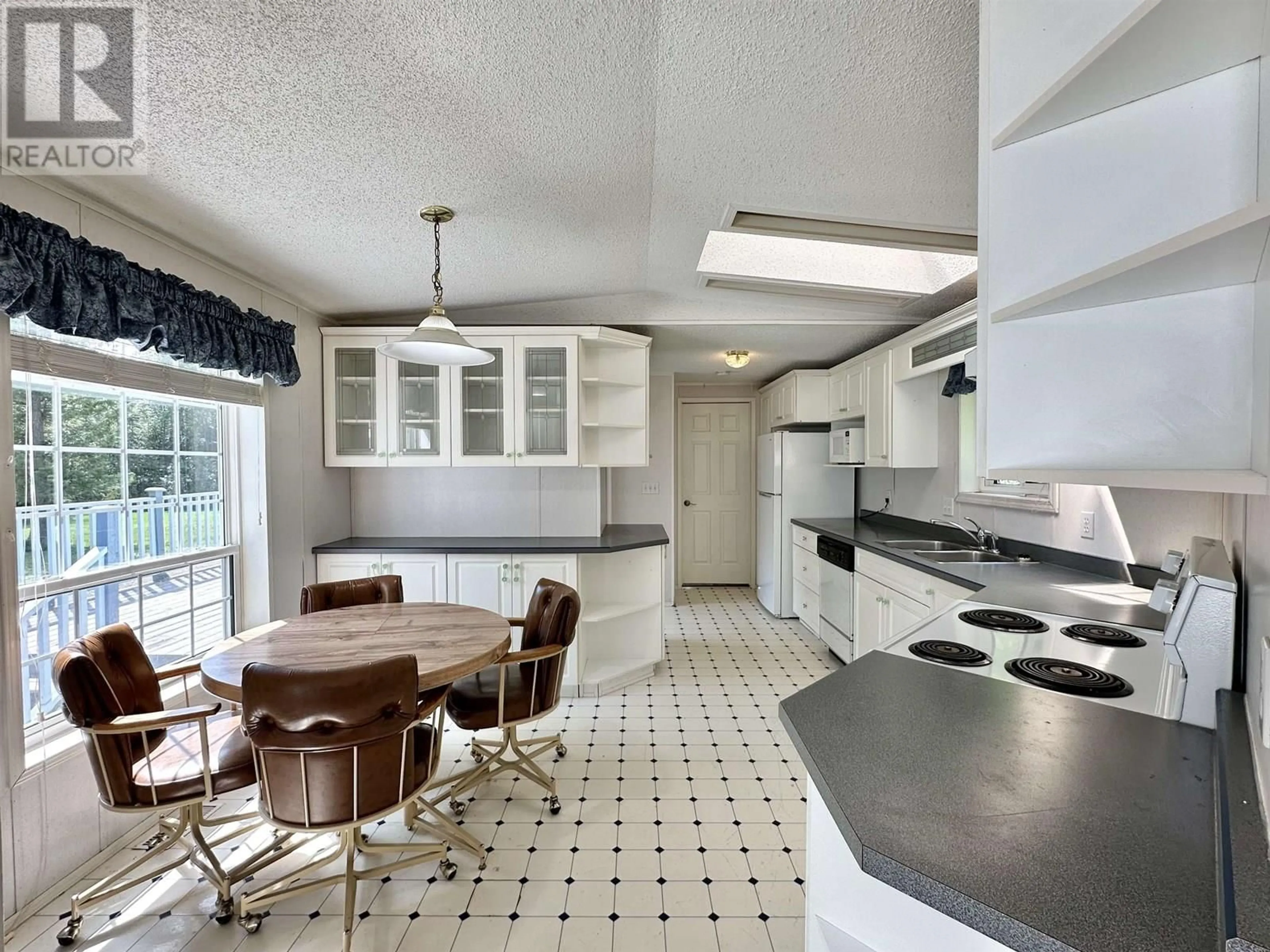Open concept kitchen, ceramic/tile floor for 3483 LITTLE BELL ROAD, McBride British Columbia V0J2E0