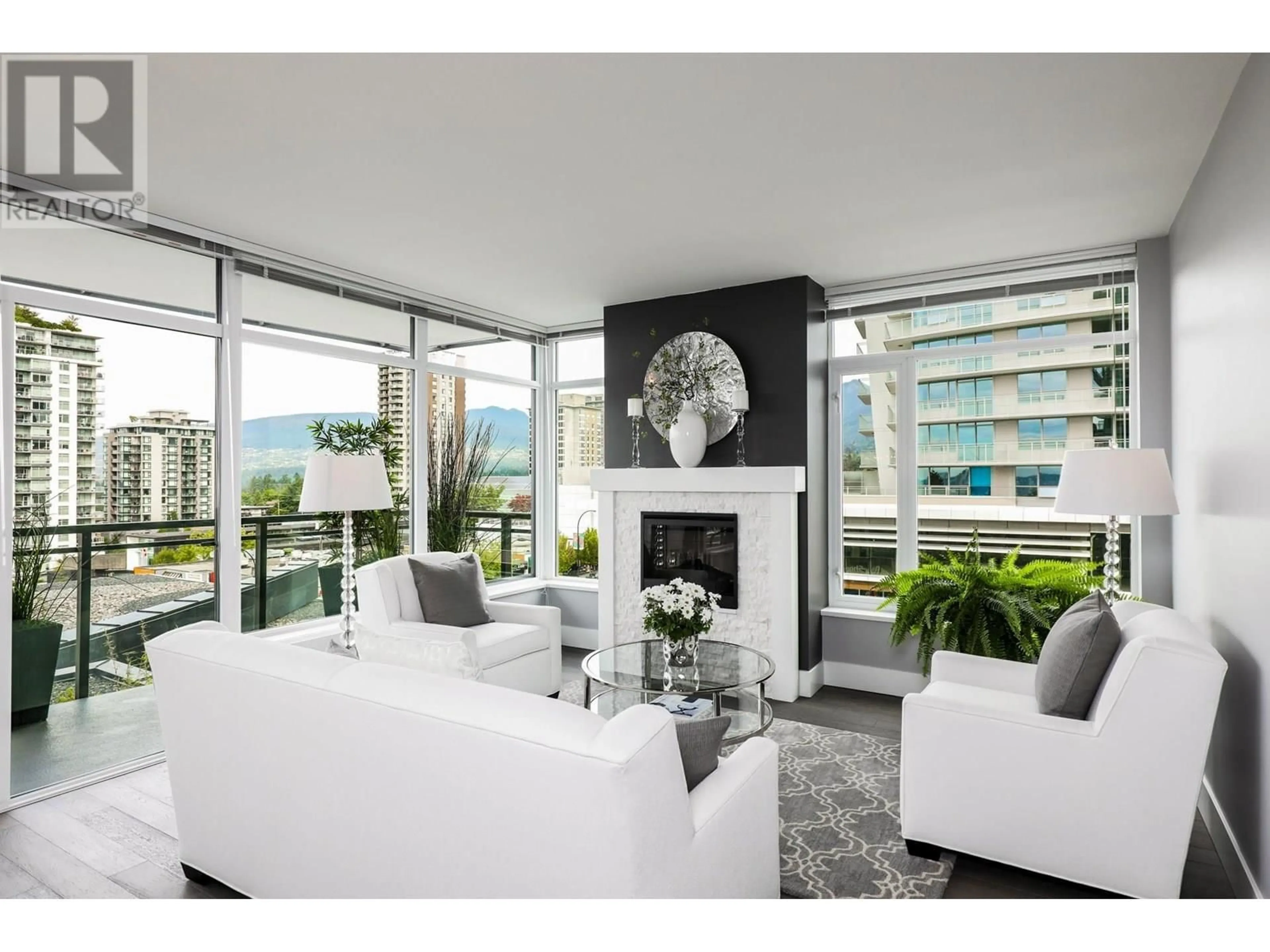 Living room with furniture, unknown for 505 - 111 13TH STREET, North Vancouver British Columbia V7L0C7