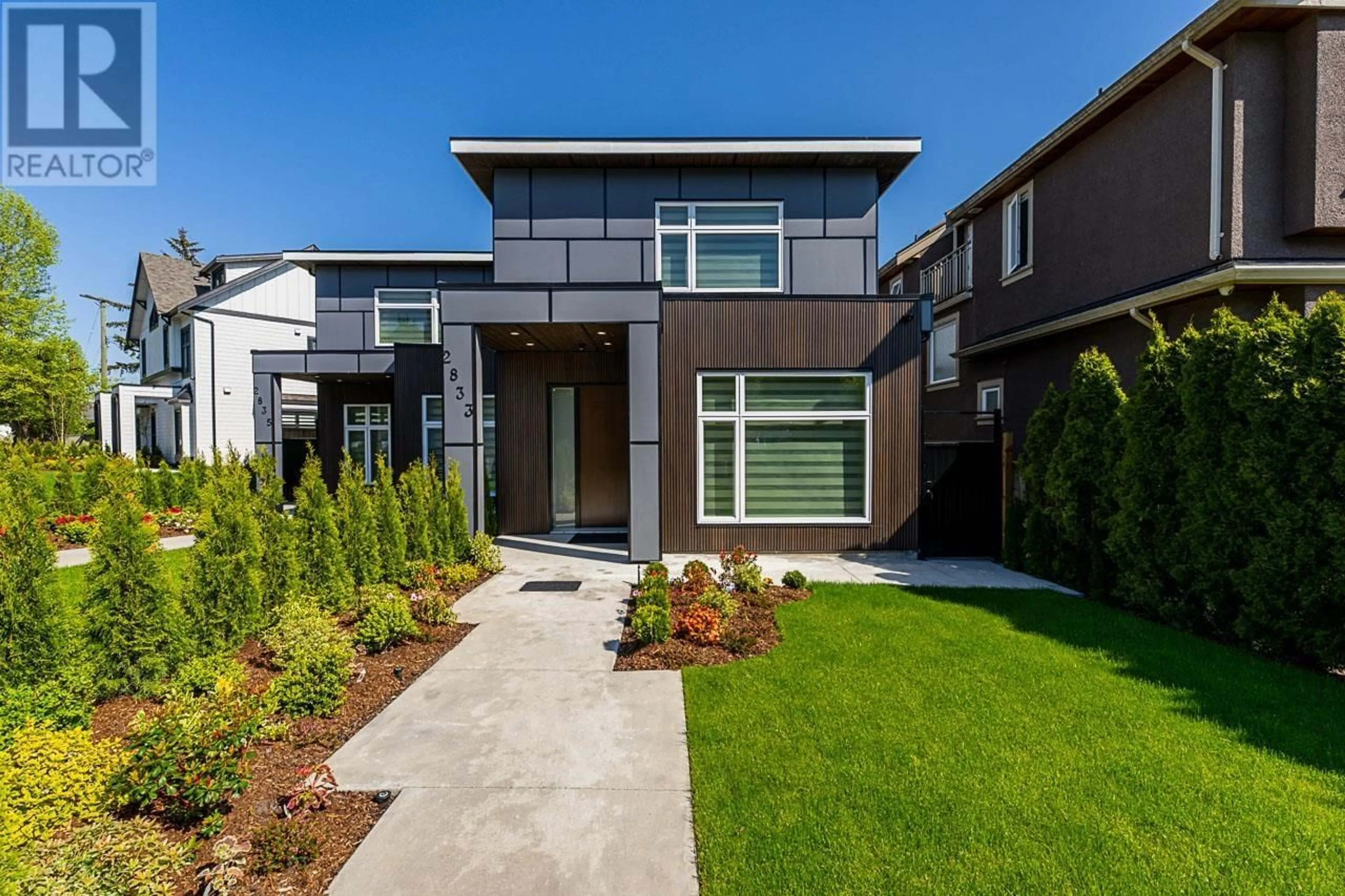 Home with brick exterior material, street for 2833 OLIVER CRESCENT, Vancouver British Columbia V6L1T1