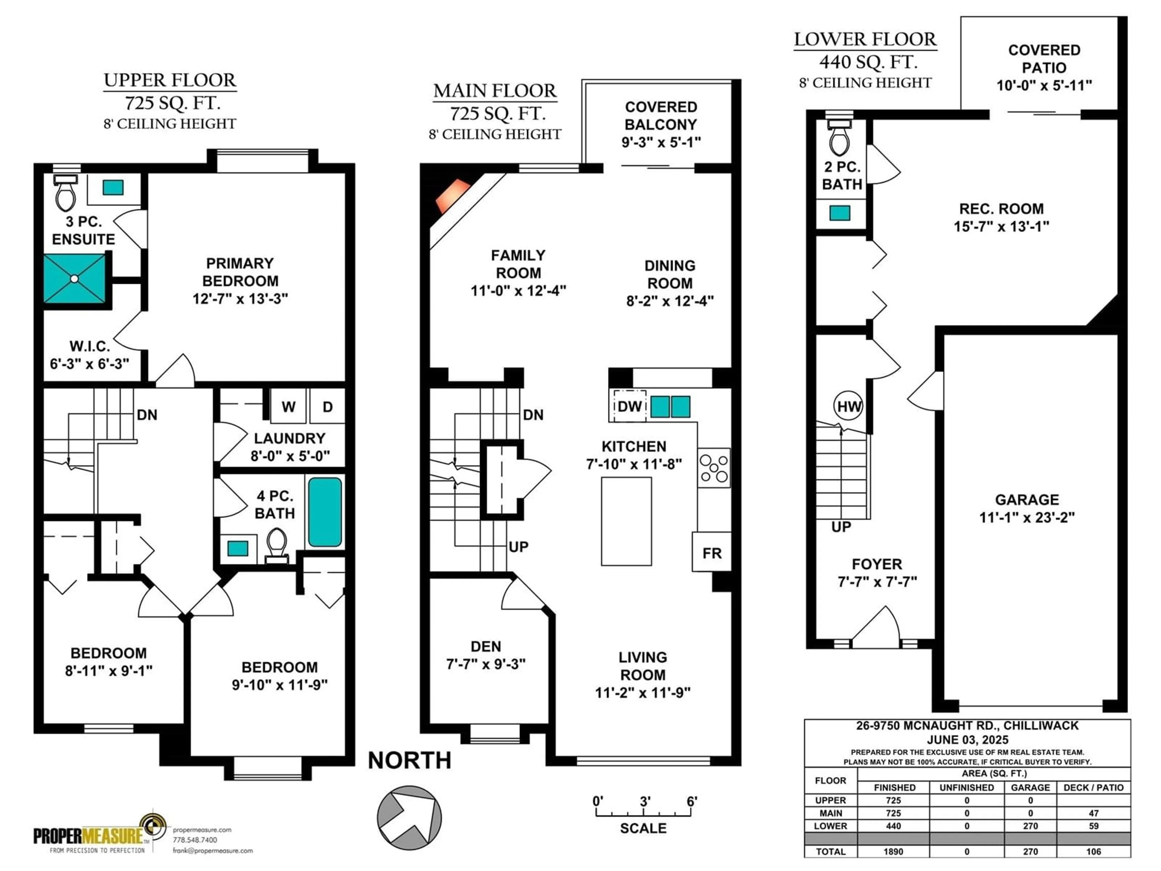 Floor plan for 26 - 9750 MCNAUGHT ROAD, Chilliwack British Columbia V2P0E9