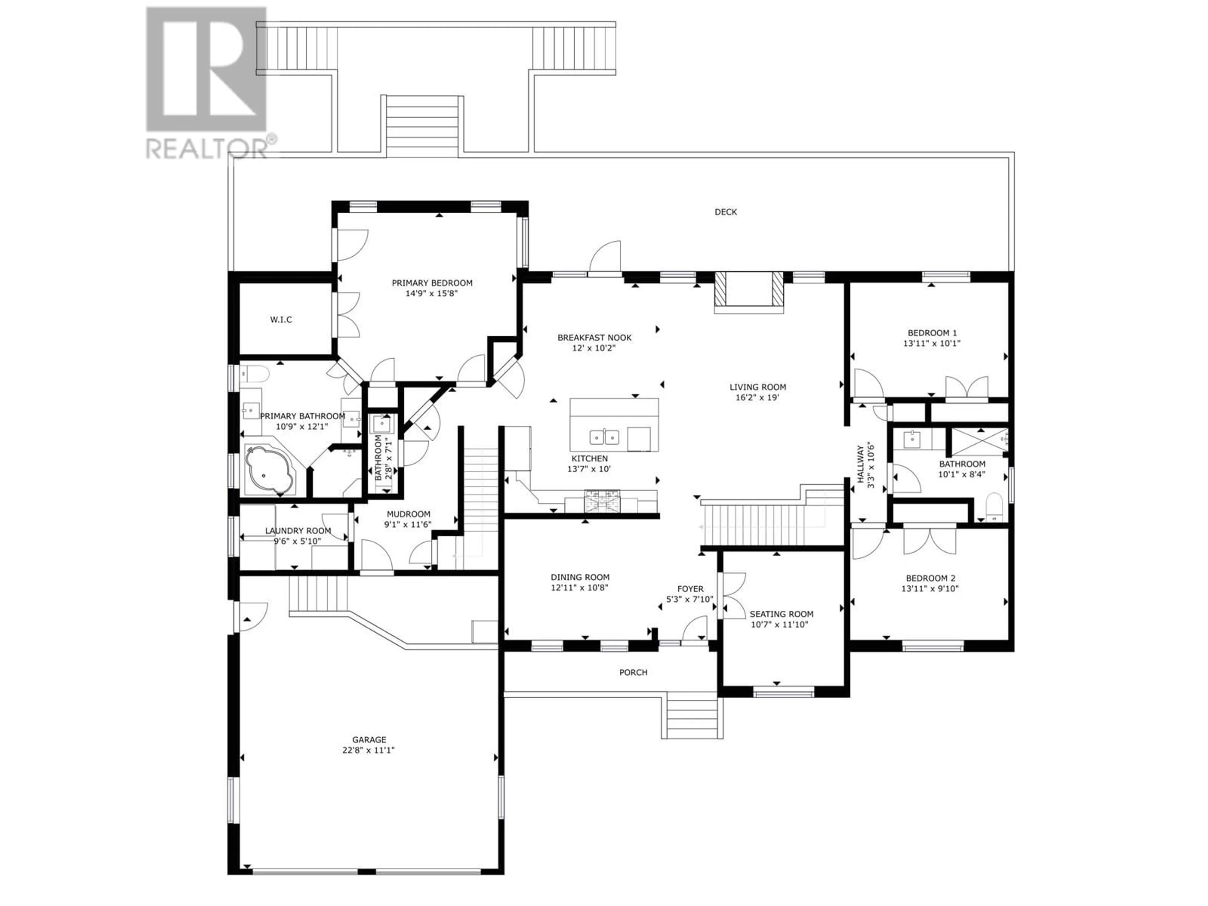 Floor plan for 13445 281 ROAD, Fort St. John British Columbia V1J8J4