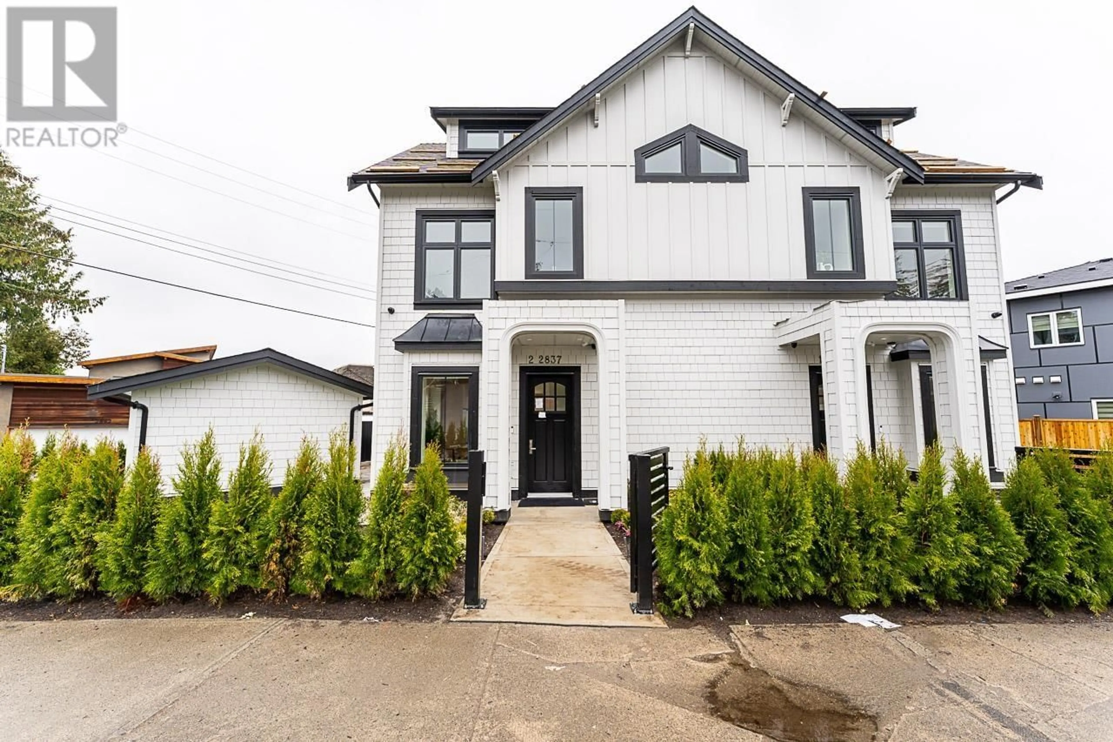 Home with brick exterior material, street for 2 - 2837 OLIVER CRESCENT, Vancouver British Columbia V6L1T1