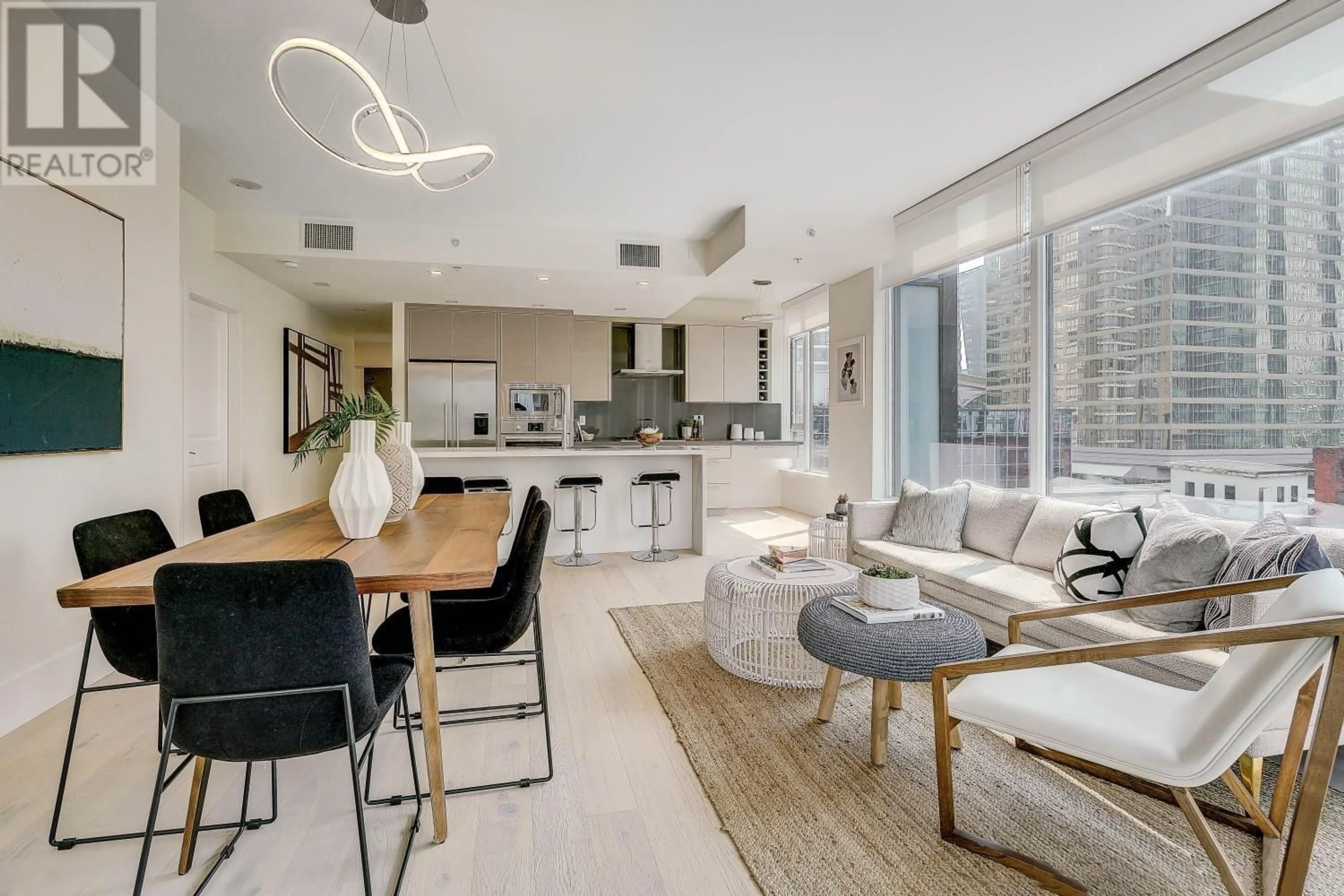 Open concept kitchen, unknown for 903 - 1211 MELVILLE STREET, Vancouver British Columbia V6E0A7