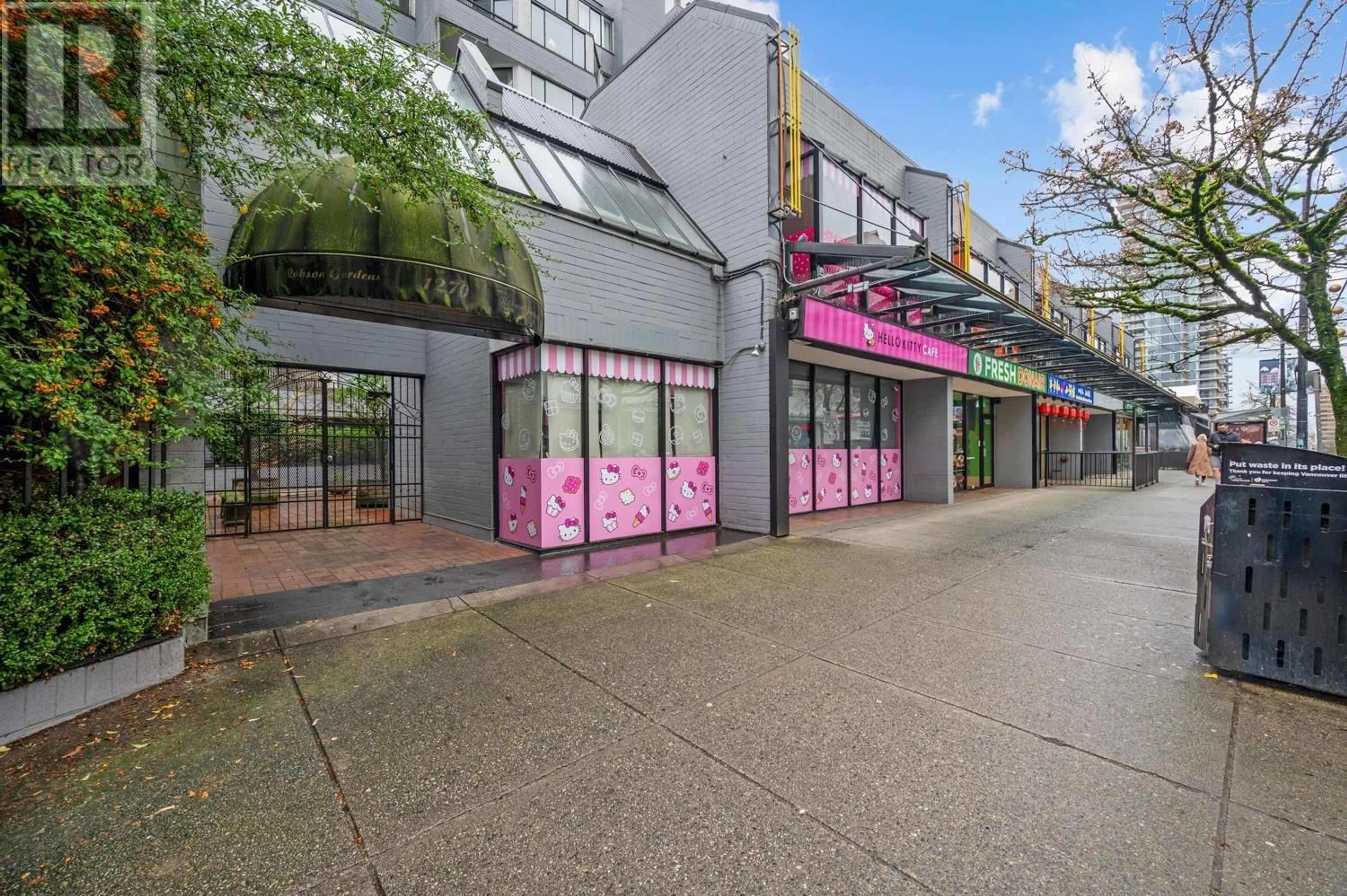 Patio, street for 602 - 1270 ROBSON STREET, Vancouver British Columbia V6E3Z6