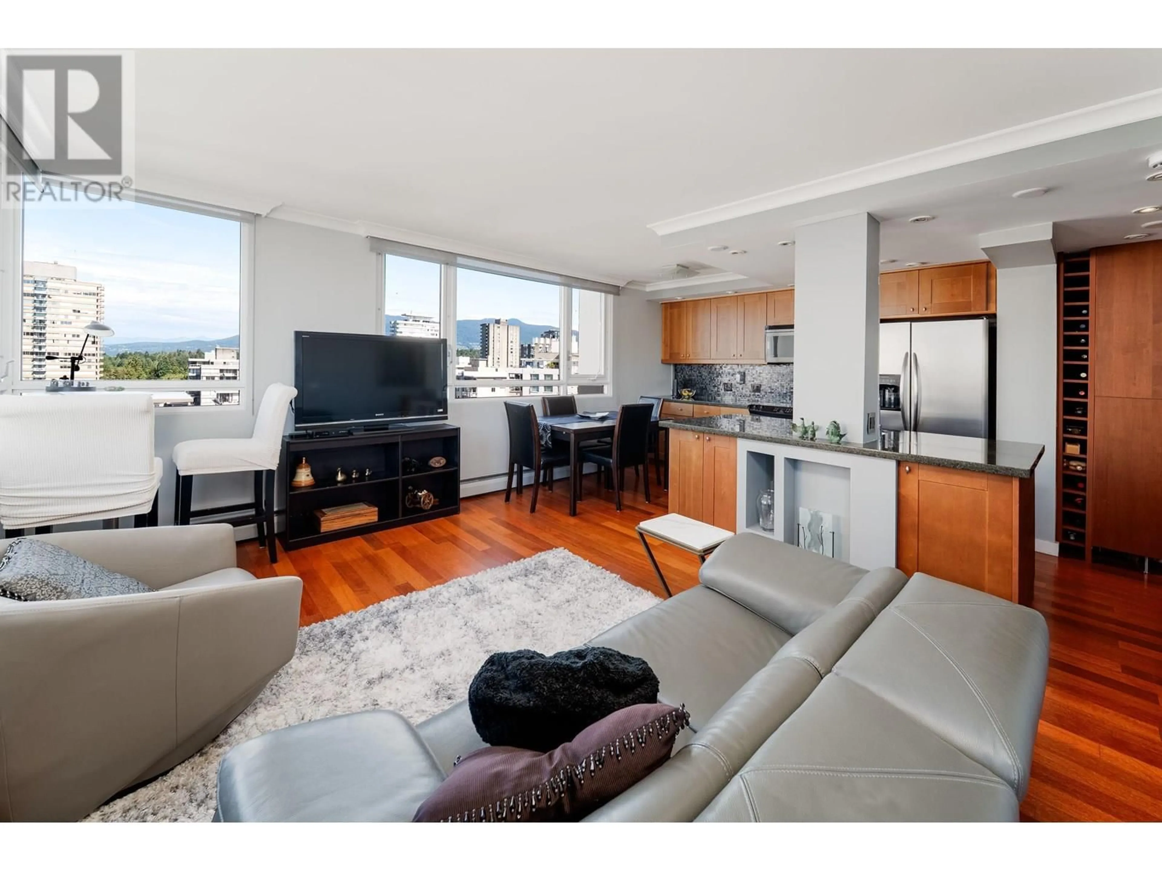 Living room with furniture, unknown for 1603 - 1850 COMOX STREET, Vancouver British Columbia V6G1R3