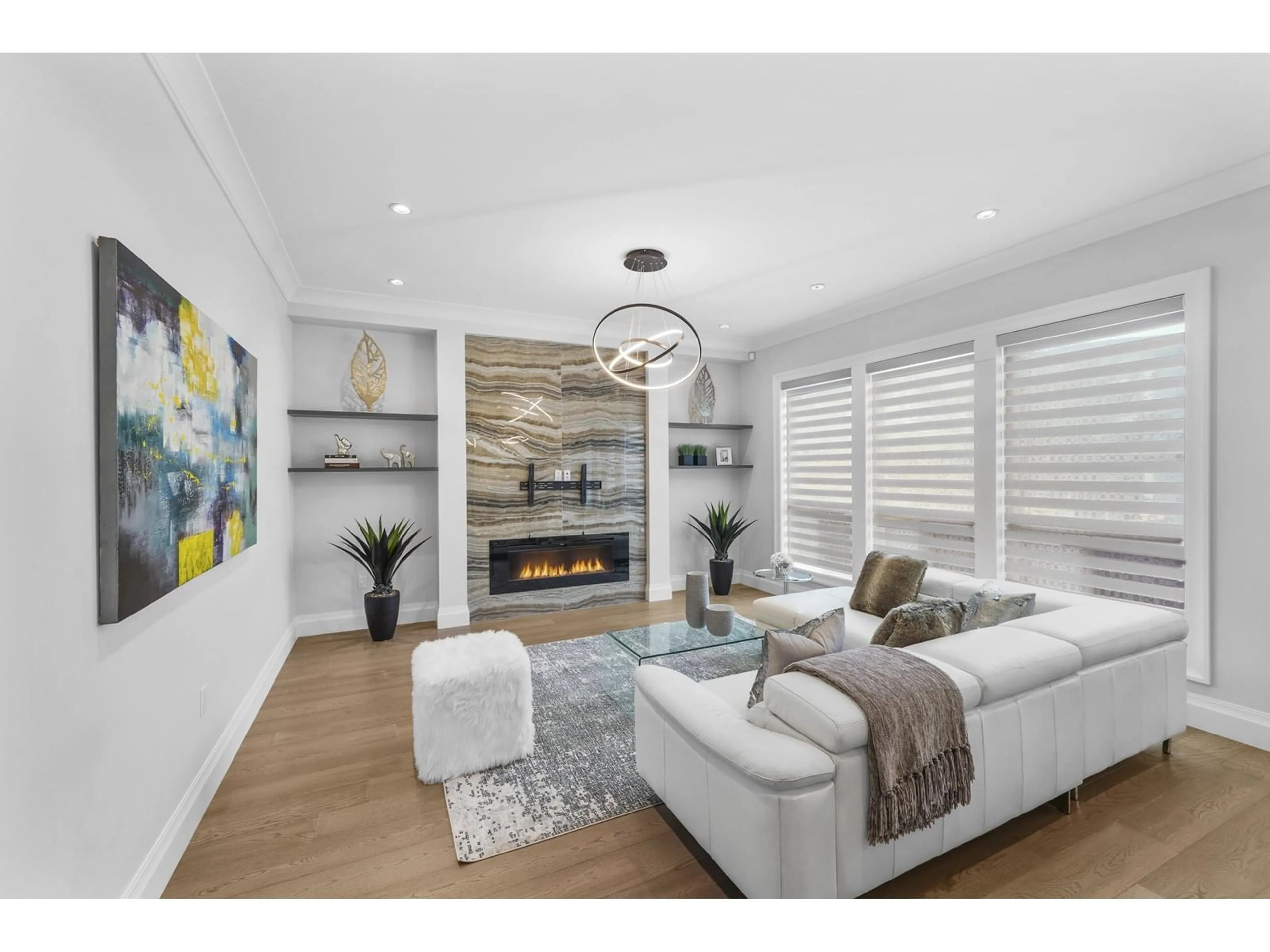 Living room with furniture, unknown for 16692 18, Surrey British Columbia V3Z9X5