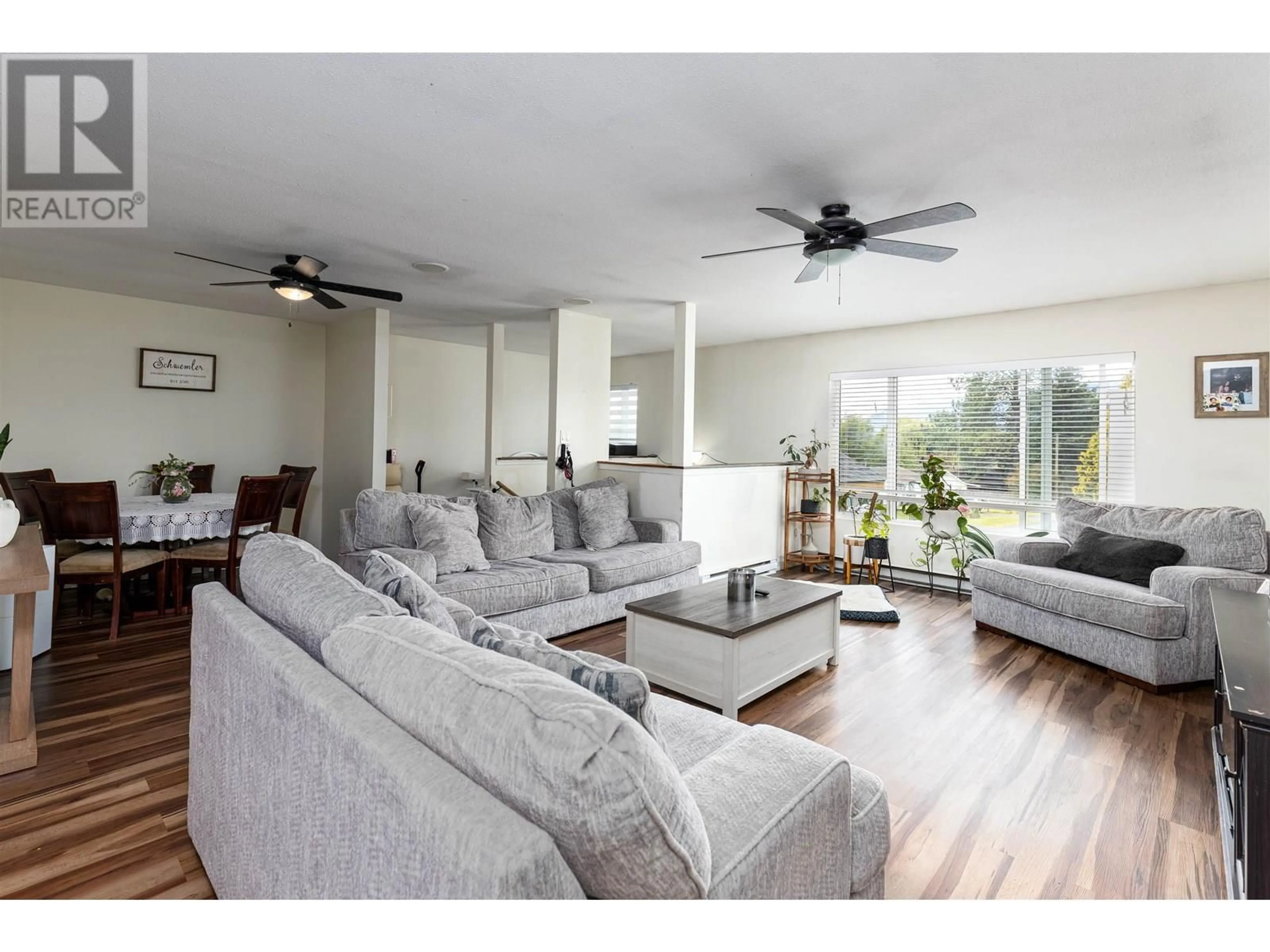 Living room with furniture, wood/laminate floor for 3512 HANSON STREET, Terrace British Columbia V8G2L7