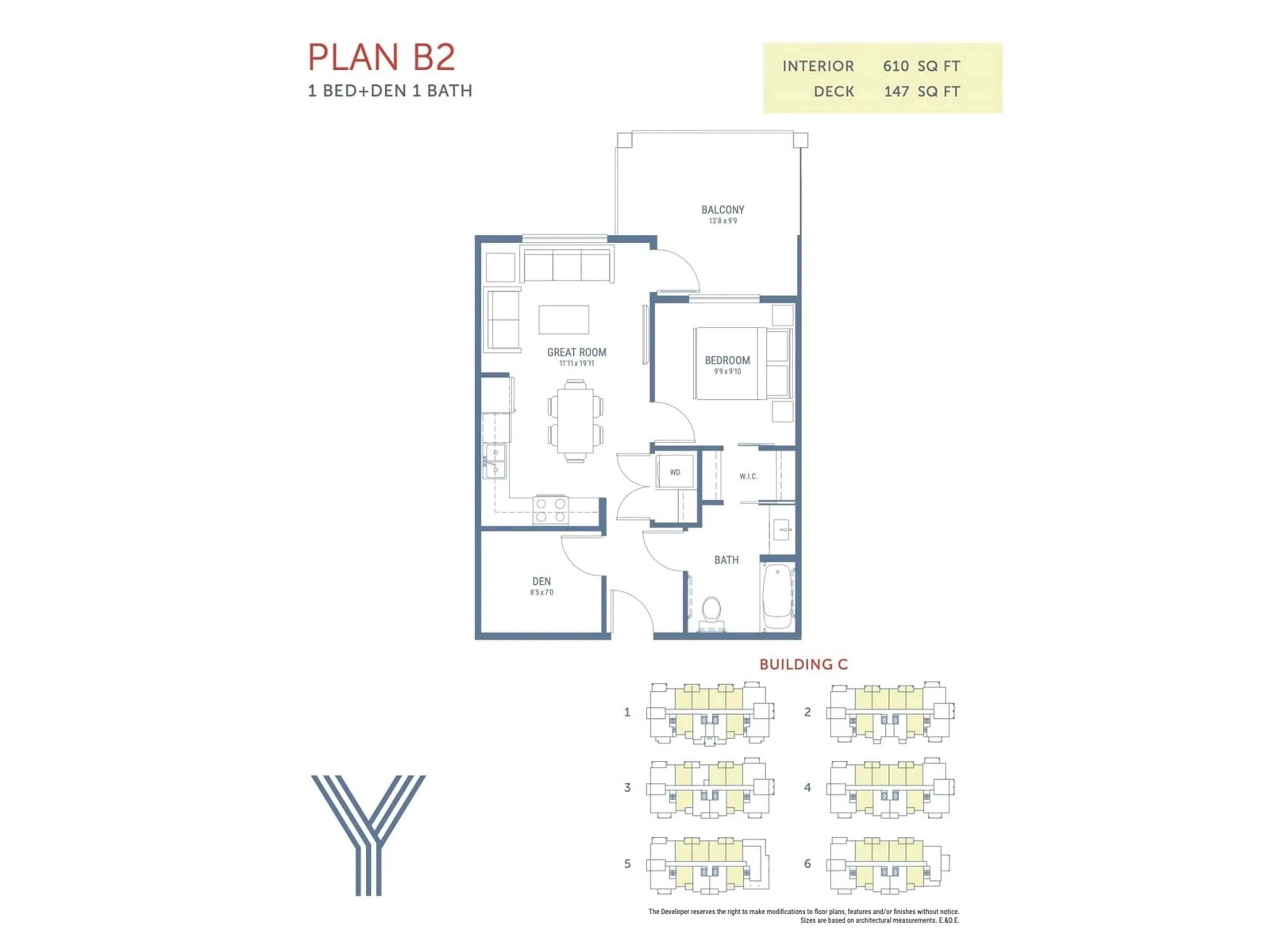 Floor plan for 408 - 45497 CAMPUS DRIVE, Chilliwack British Columbia V2R6L8