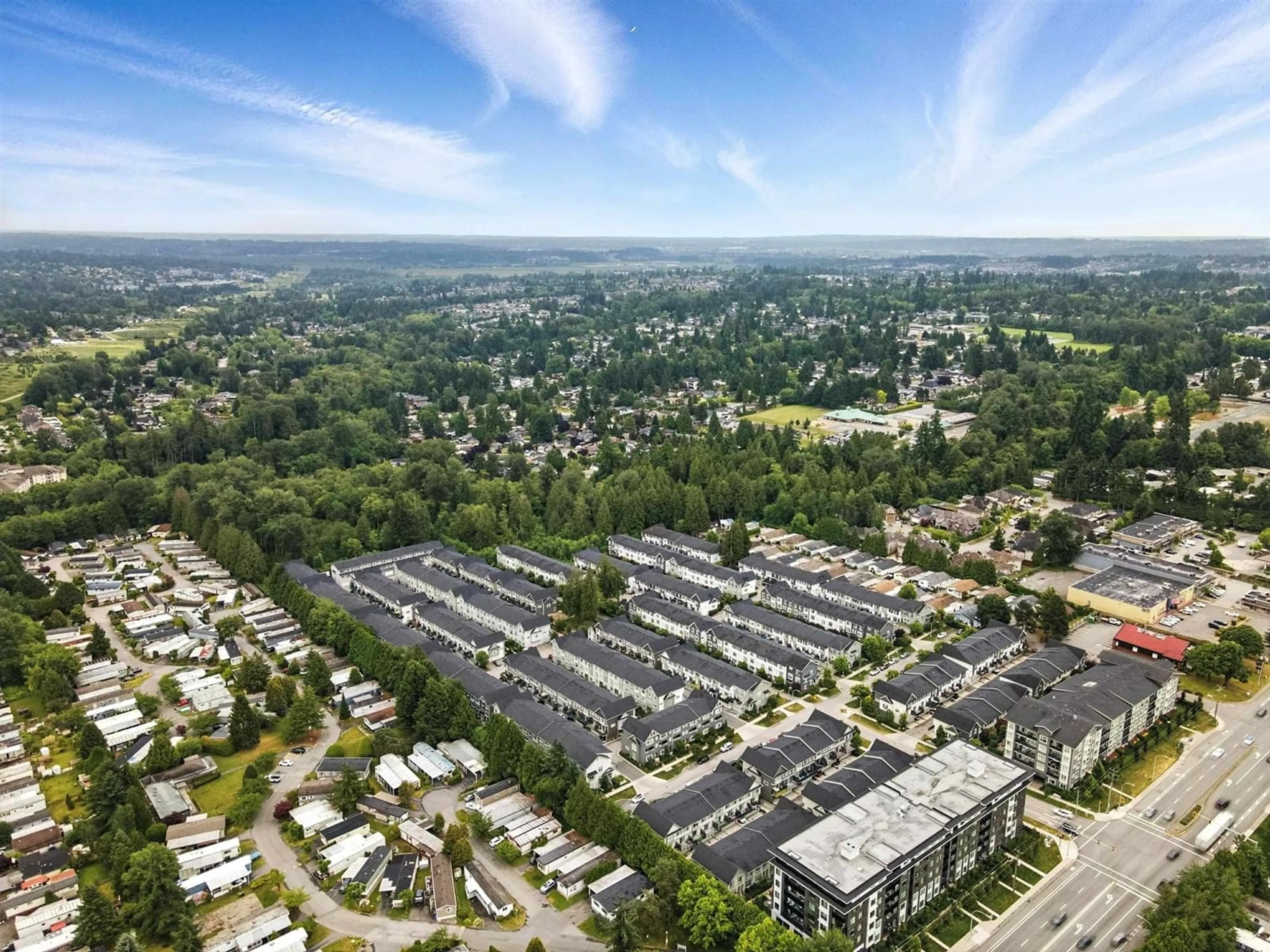 A pic from outside/outdoor area/front of a property/back of a property/a pic from drone, street for 177 - 8168 136A, Surrey British Columbia V3W2Z6