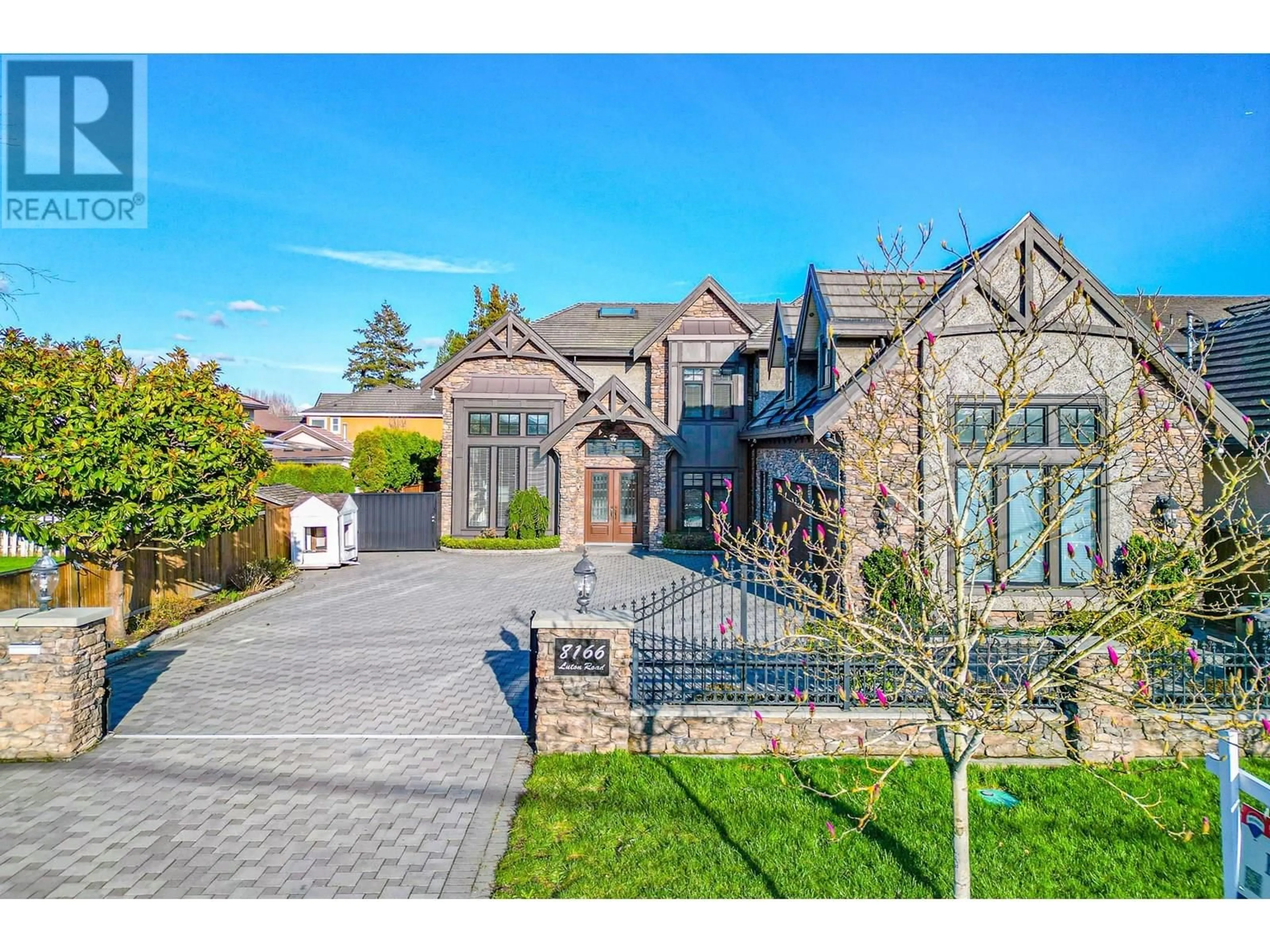Home with brick exterior material, street for 8166 LUTON ROAD, Richmond British Columbia V6Y2H2